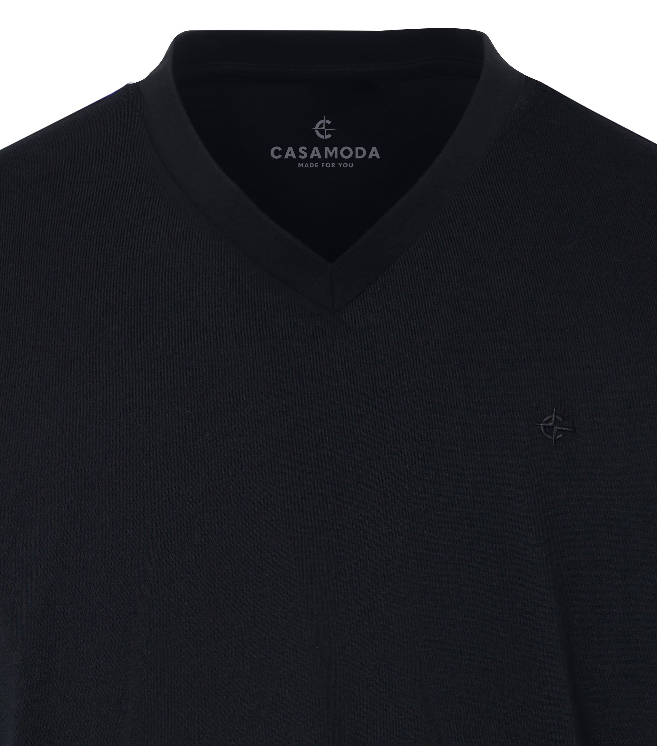 CASAMODA Doppelpack T-Shirt Black 4XL 8