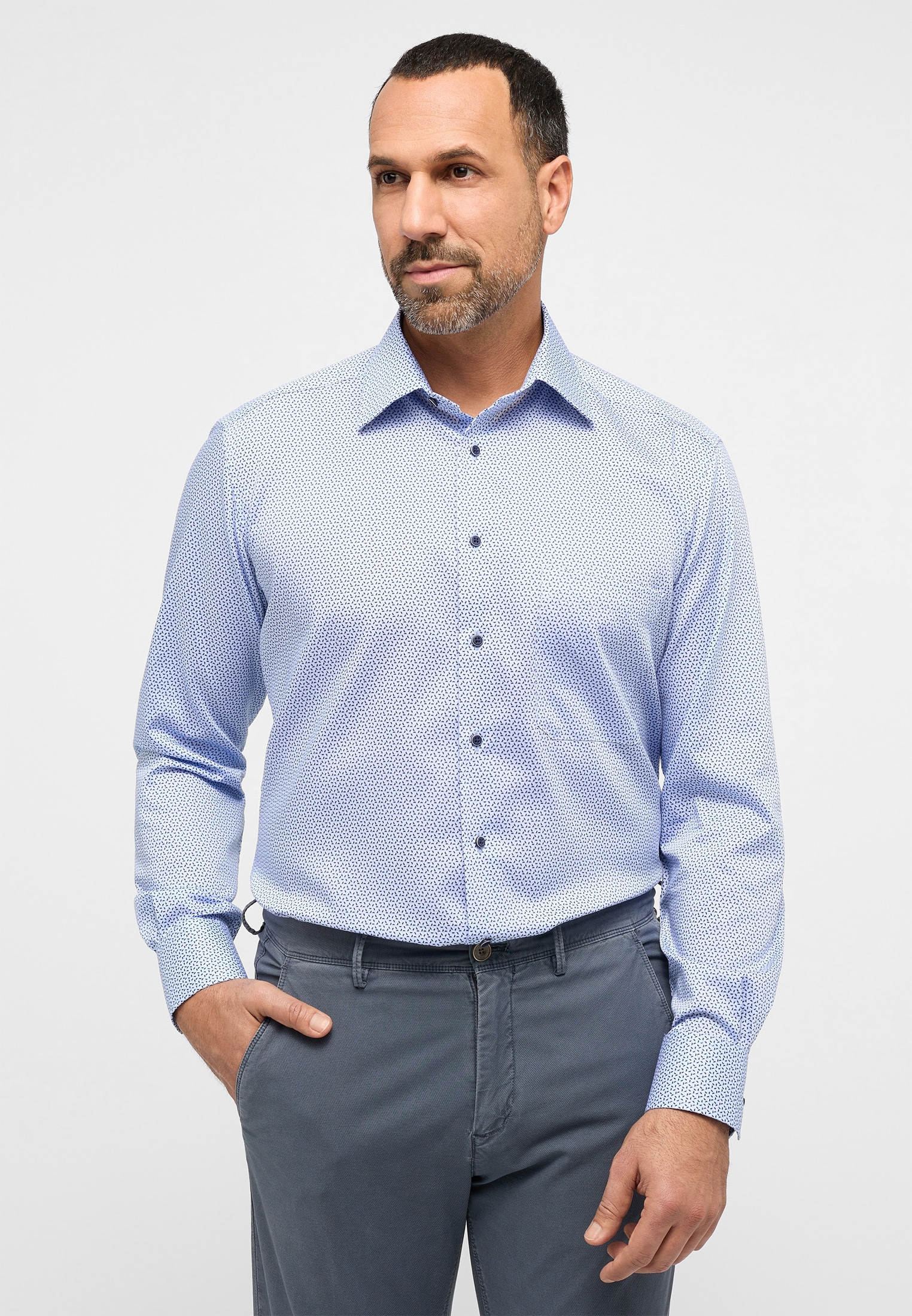Eterna Langarmhemd "COMFORT FIT" günstig online kaufen