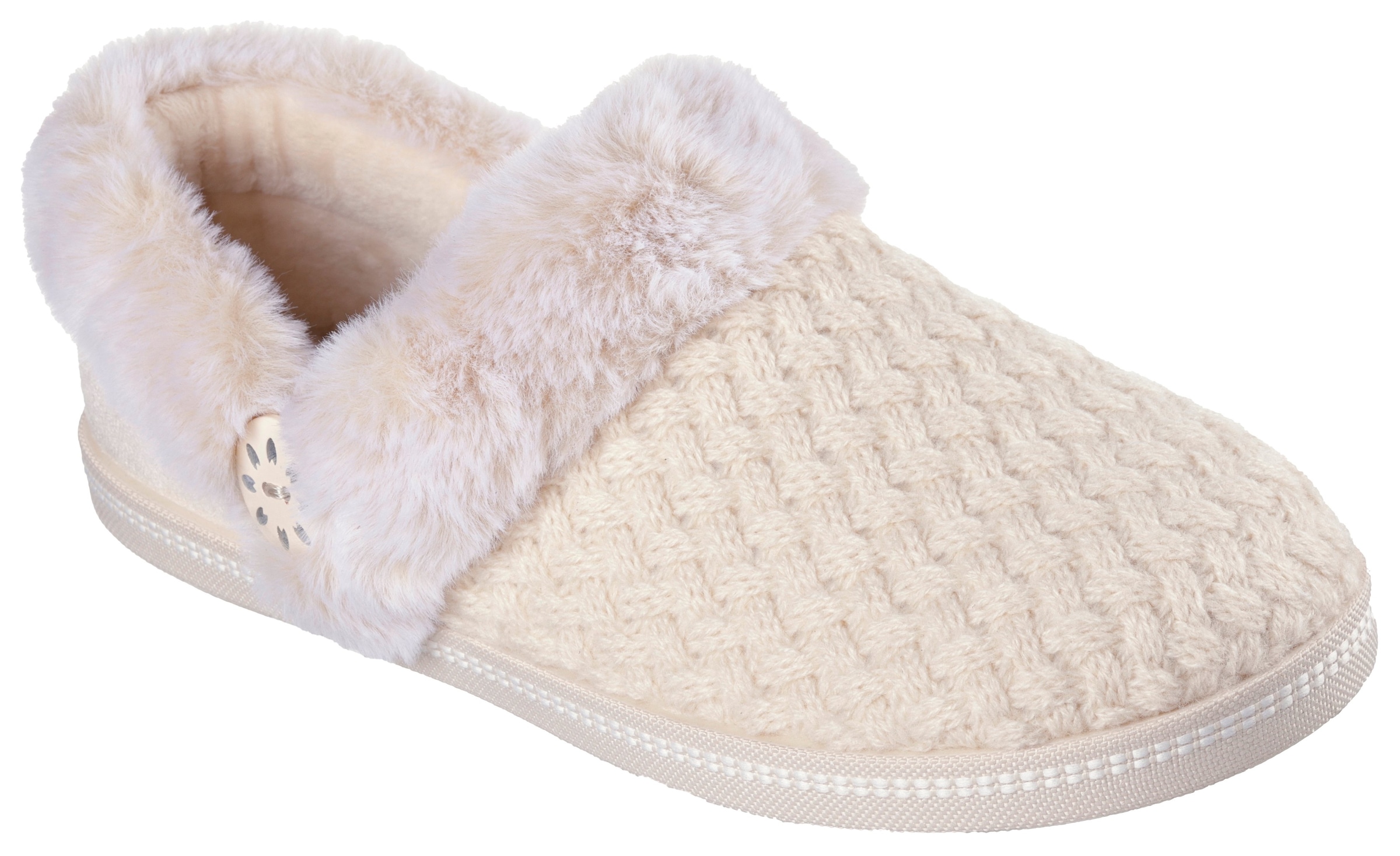 Skechers Plüsch Hausschuhe "COZY CAMPFIRE", Pantoffel, Slipper mit Warmfutt günstig online kaufen