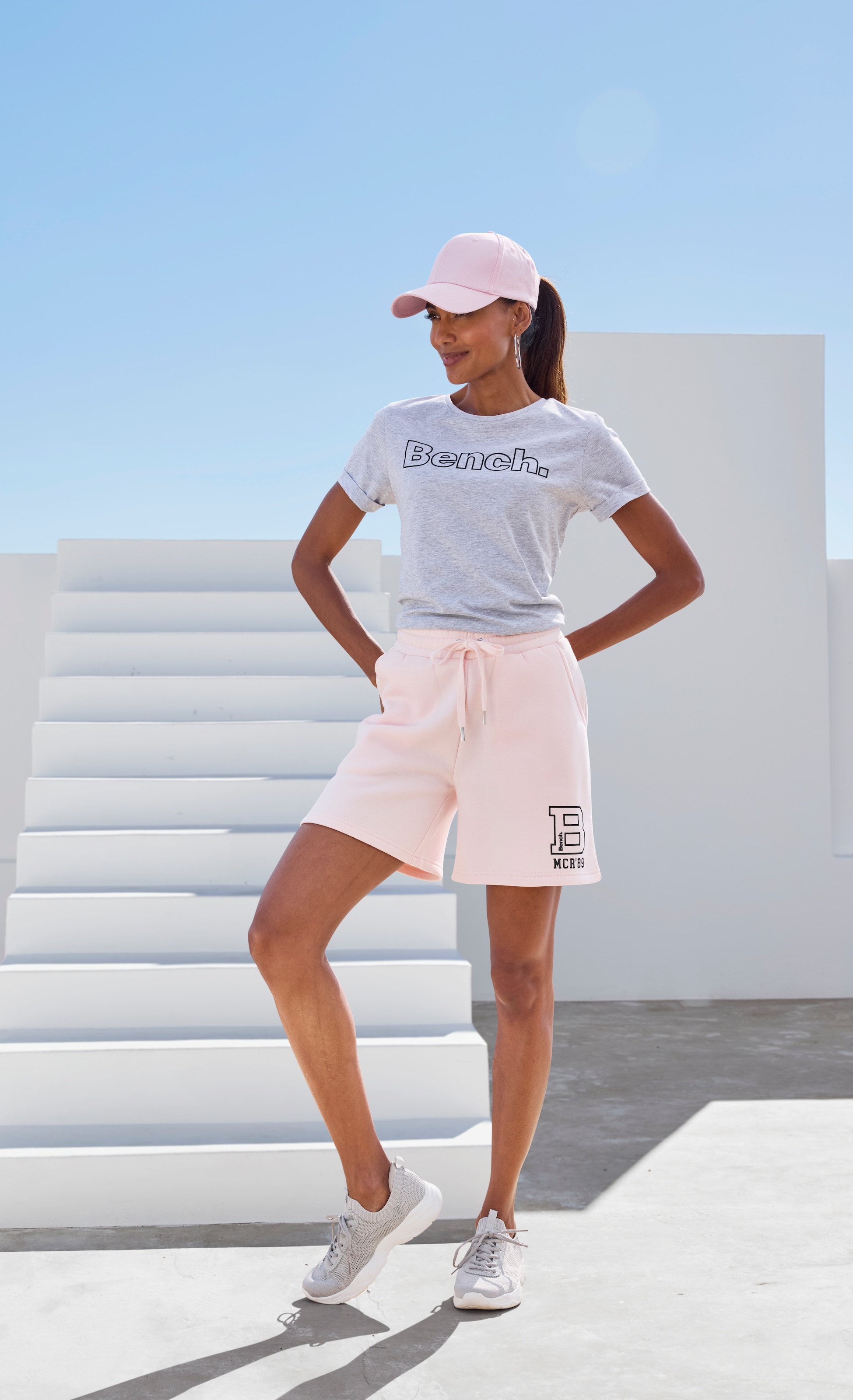 Bench. Loungewear Sweatshorts, in weich angerauter Sweatware günstig online kaufen