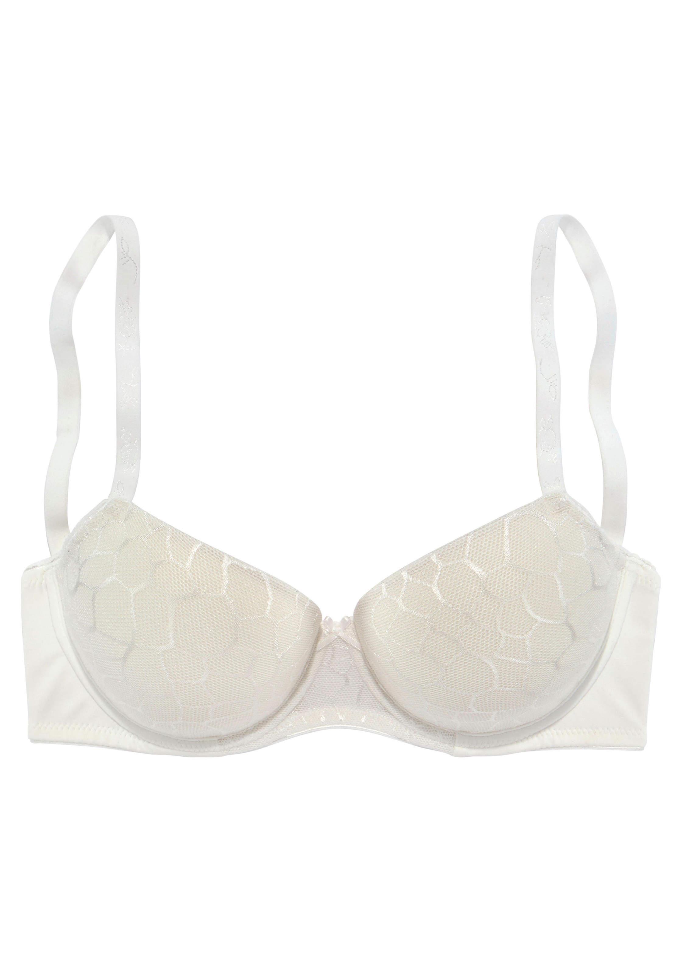 LASCANA Schalen-BH »Chiara«, mit graphischem Netz-Muster, Dessous