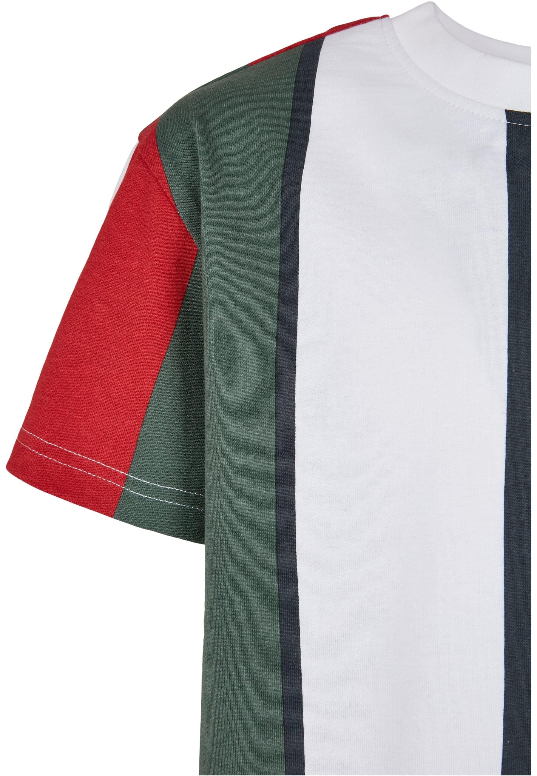 URBAN CLASSICS T-Shirt »Urban Classics Herren Boys Heavy Oversized Big AOP Stripe Tee«, (1 tlg.)