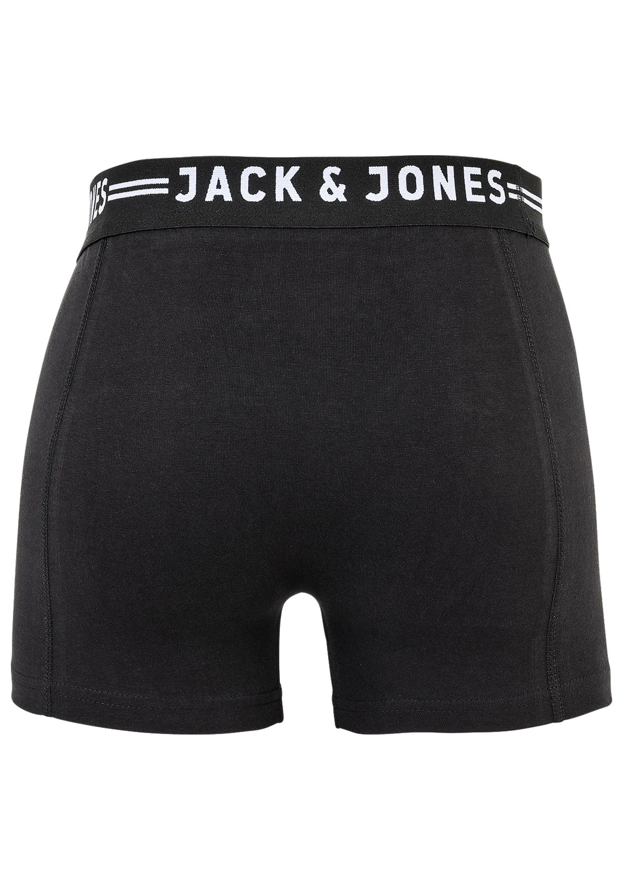 Jack & Jones Boxershorts »Boxershort SENSE TRUNKS 3 PACK 6er Pack«