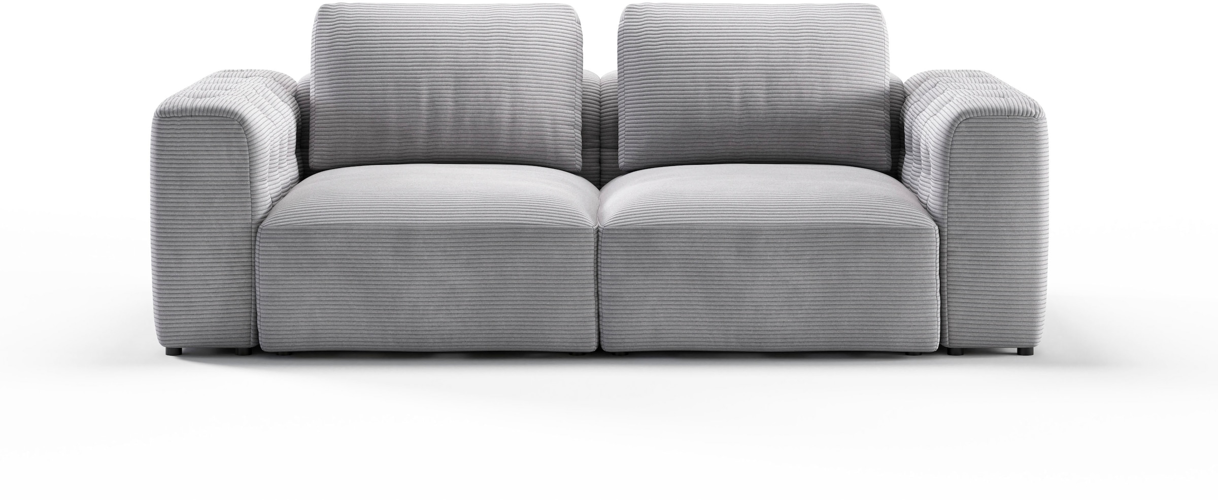 RAUM.ID 2-Sitzer »Cushid«, Modulsofa, bestehend aus 2 Teilen, Breite 218 cm