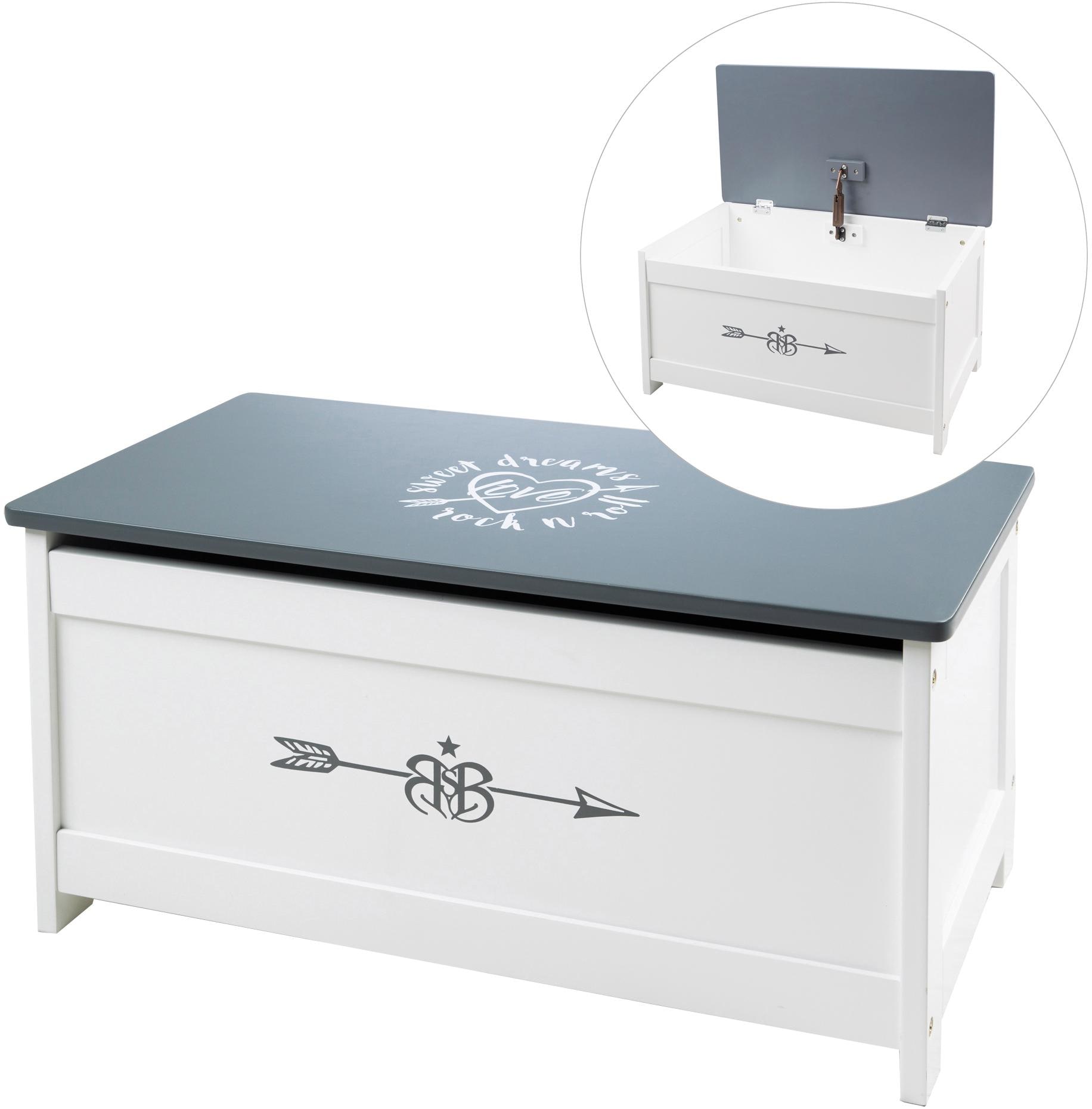 roba® Truhe »Rock Star Baby 3« mit Deckelbremse