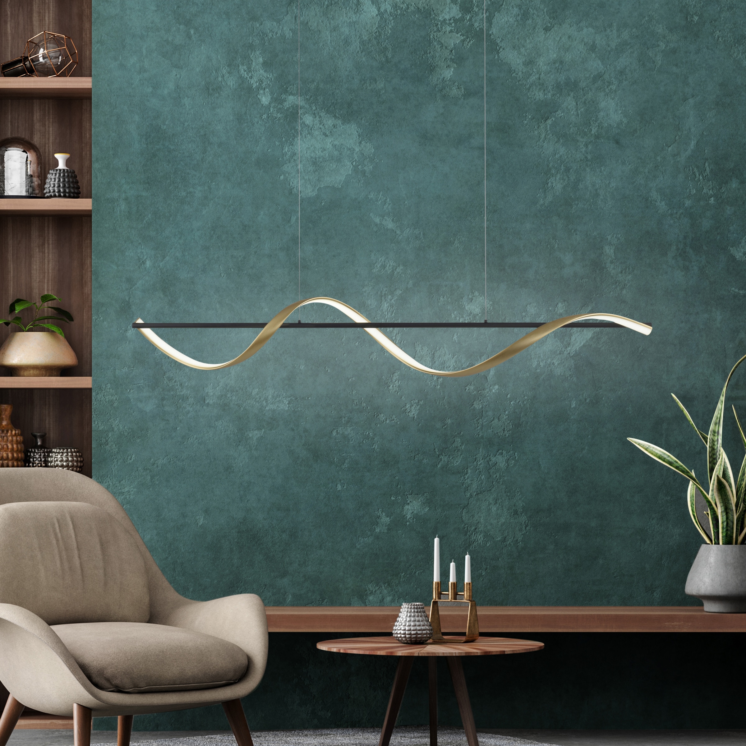 Neuhaus Q SMART HOME LIGHTS LED Pendelleuchte »Q-SWING« LED-Board 1 Stk. warmweiß - kaltweiß