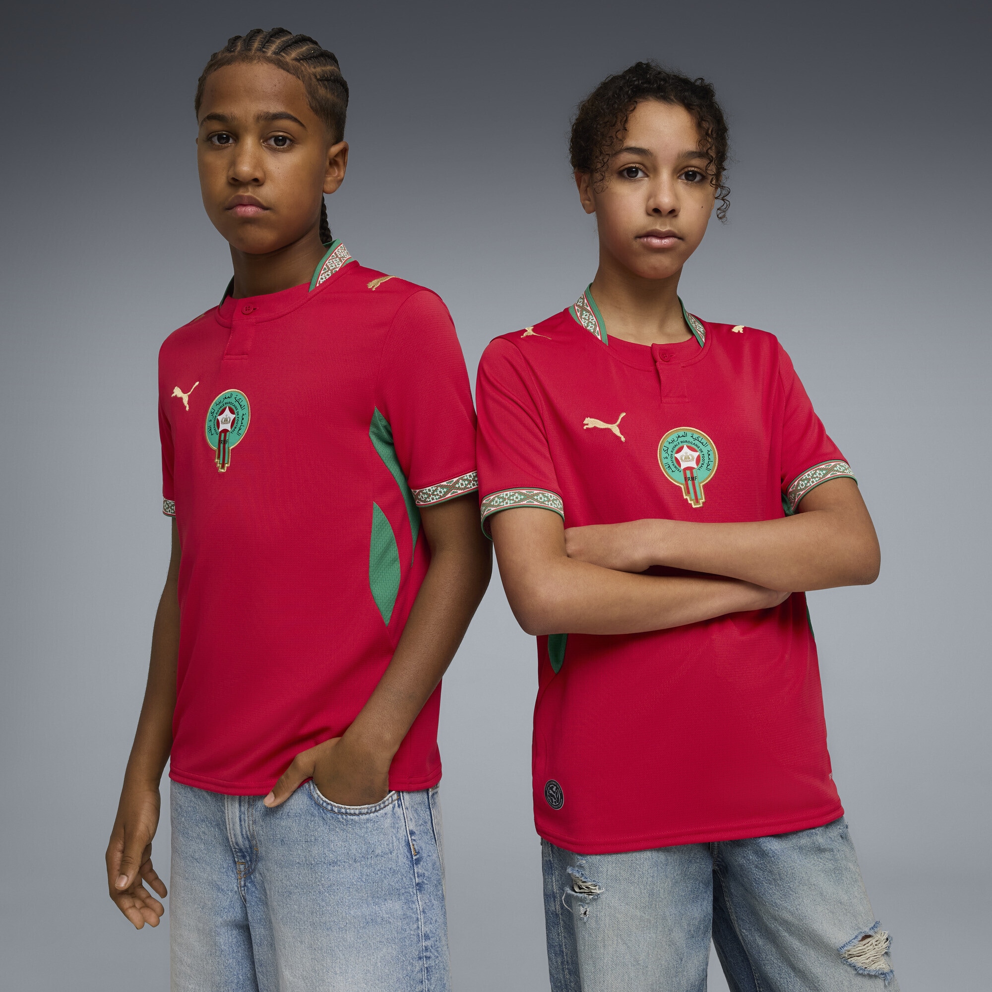 PUMA Trainingsshirt »Marokko 2026 Heimtrikot Jugendliche«
