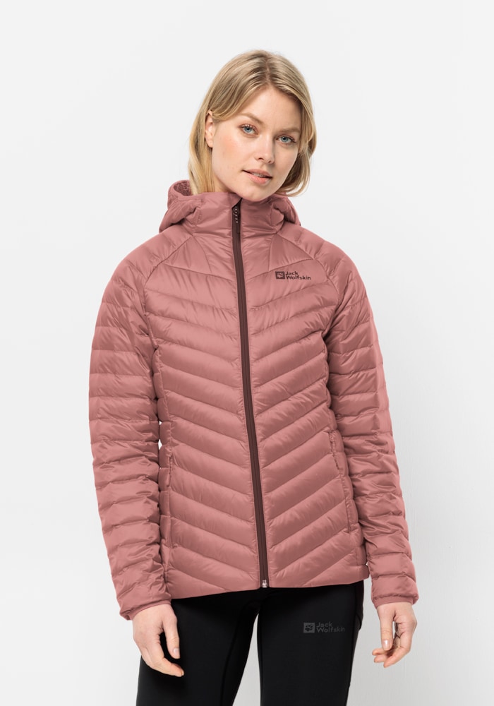 Jack Wolfskin Daunenjacke "PASSAMANI DOWN HOODY W", mit Kapuze