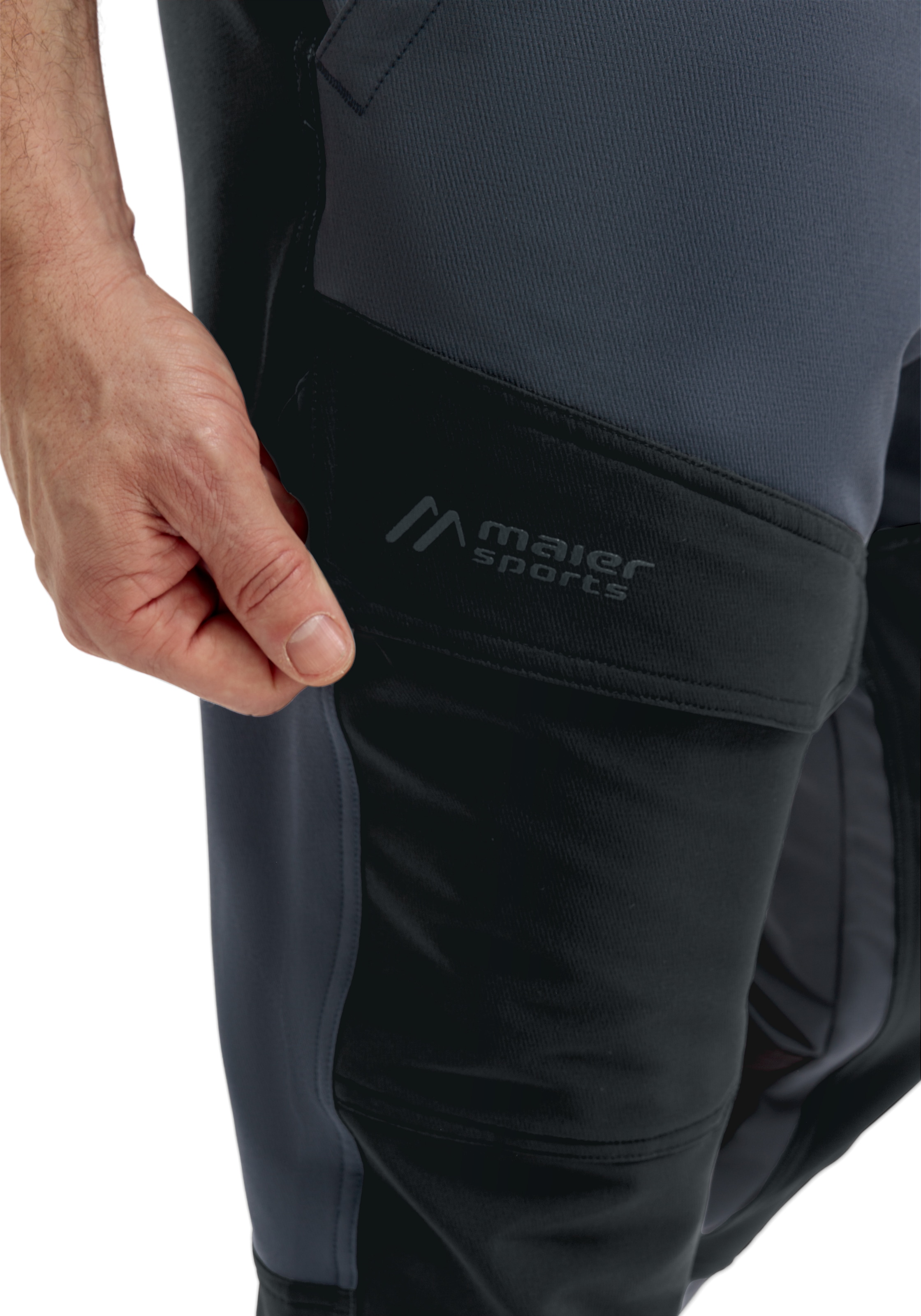 Maier Sports Outdoorhose »Fleeceflex M«, robuste Herren Winter-Trekkinghose 4-Wege-Stretch