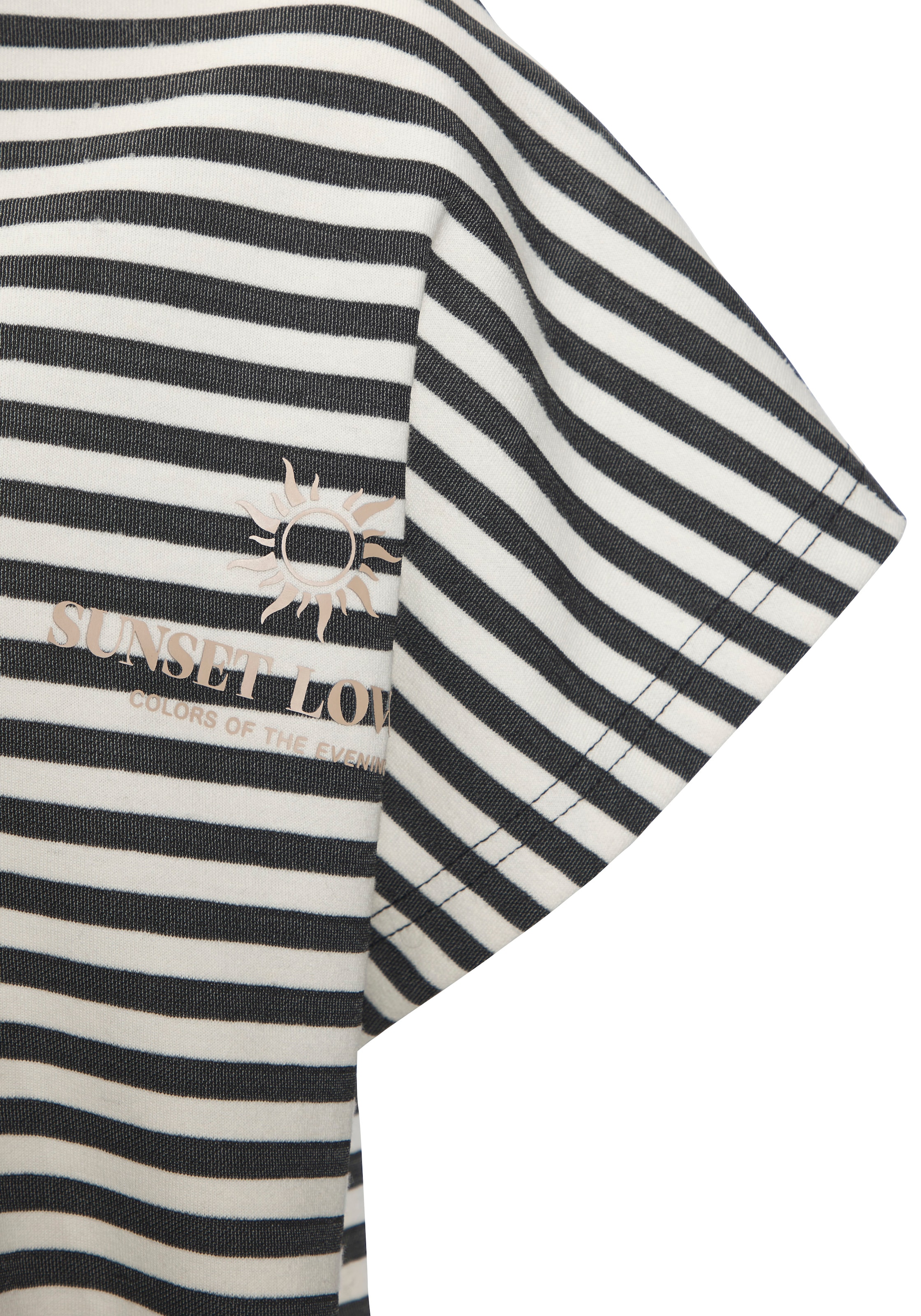 H.I.S Kapuzenpullover, gestreift und mit Kapuze