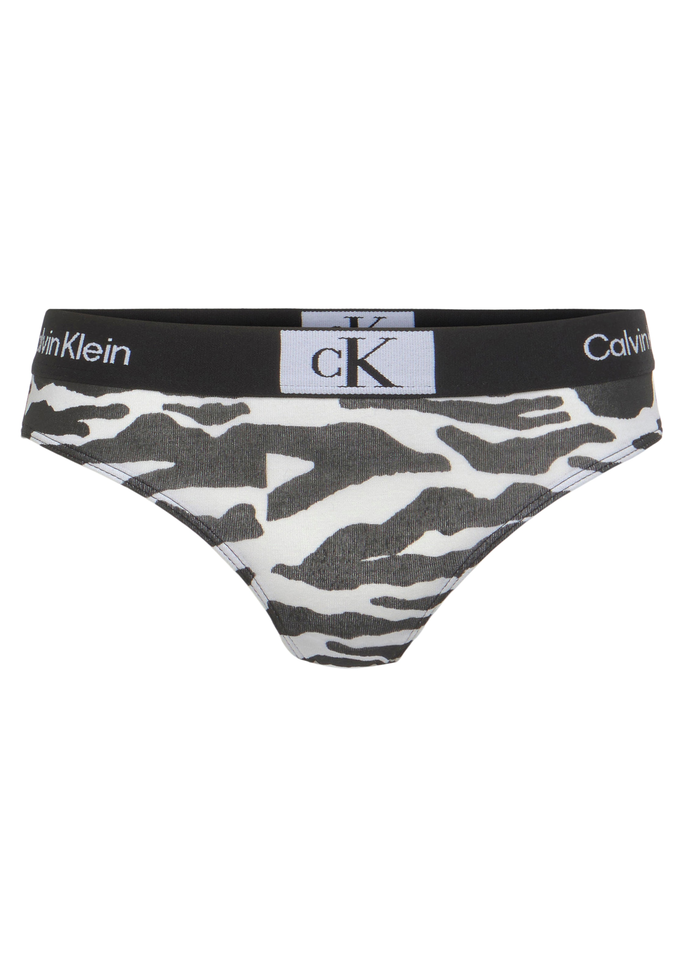 Calvin Klein Bikinislip »2PK BIKINI«, BAUR (Packung, kaufen Logo-Elastikbund | mit 2er-Pack)
