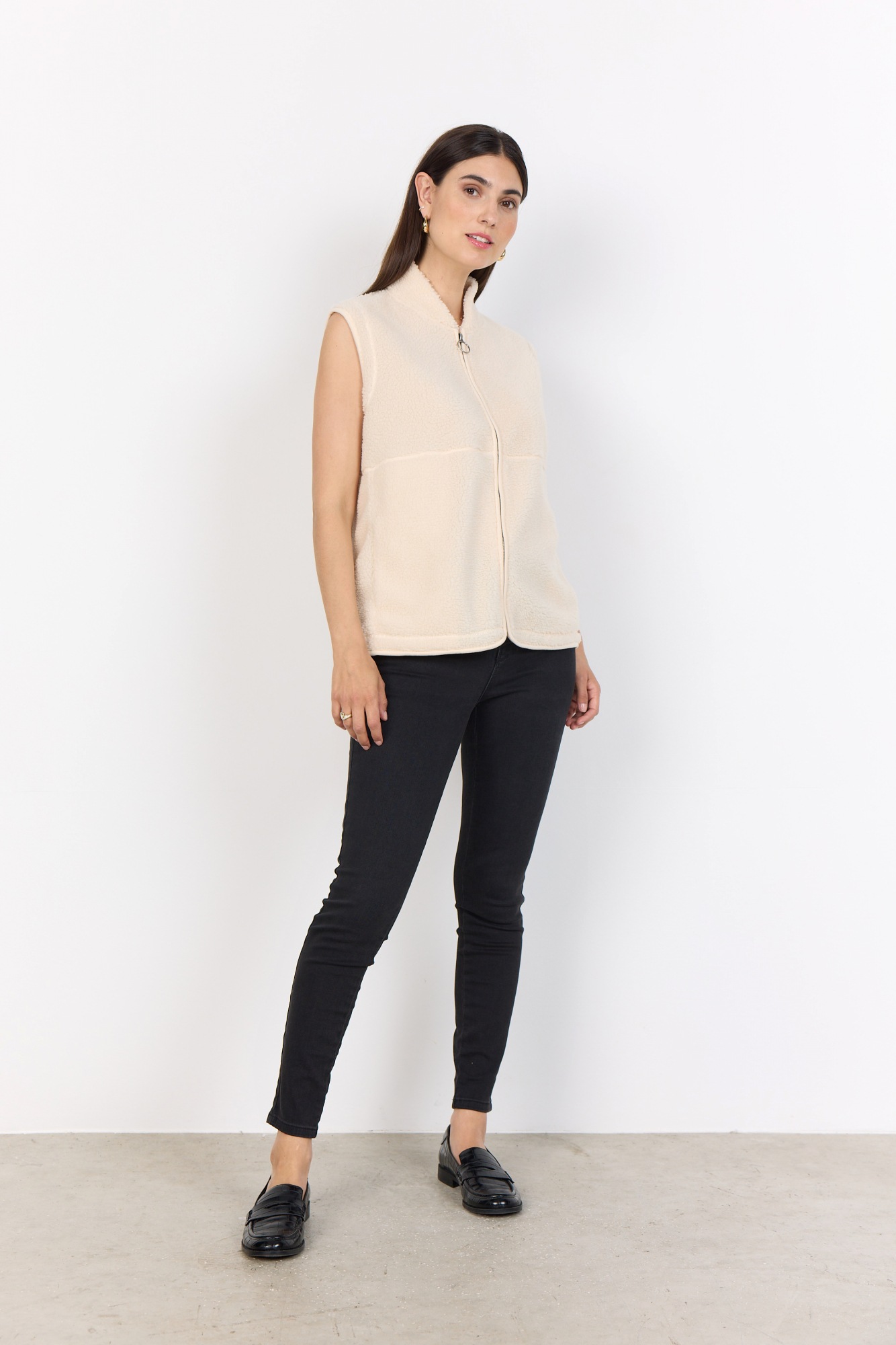 soyaconcept Plüschweste "SC-ONYX 3" günstig online kaufen