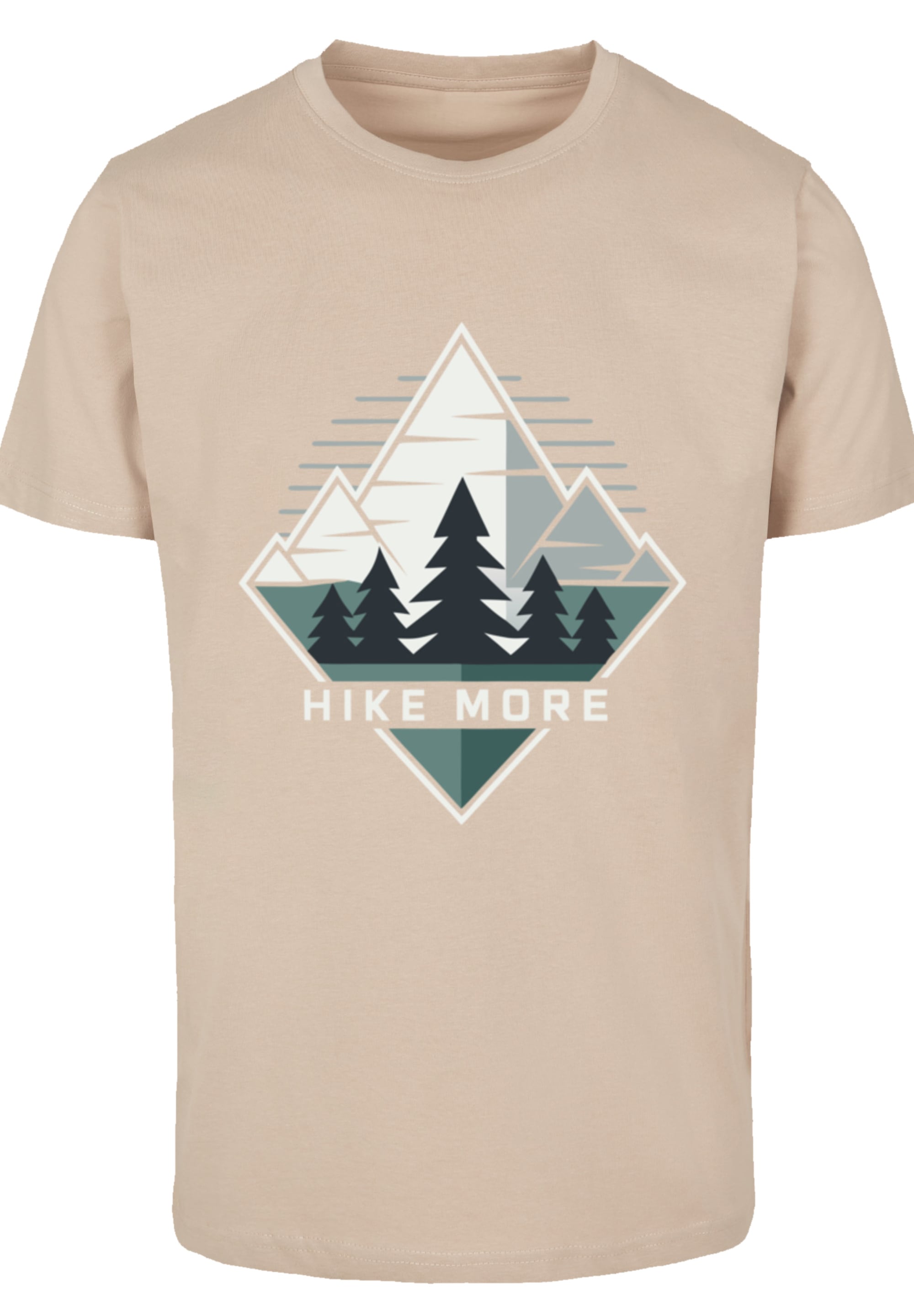 F4NT4STIC T-Shirt »Hike More Mountains«, Premium Qualität