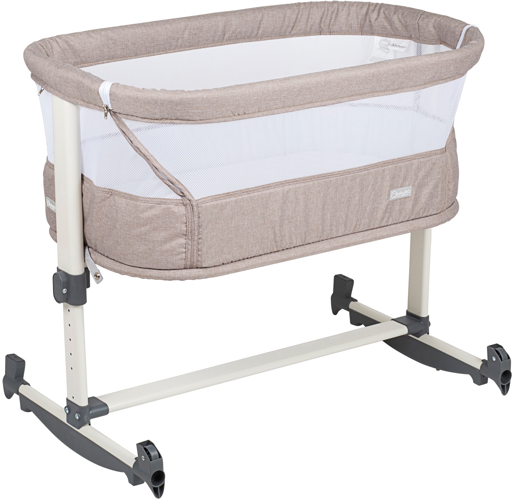 BabyGo Beistellbett »Vivaldi beige«