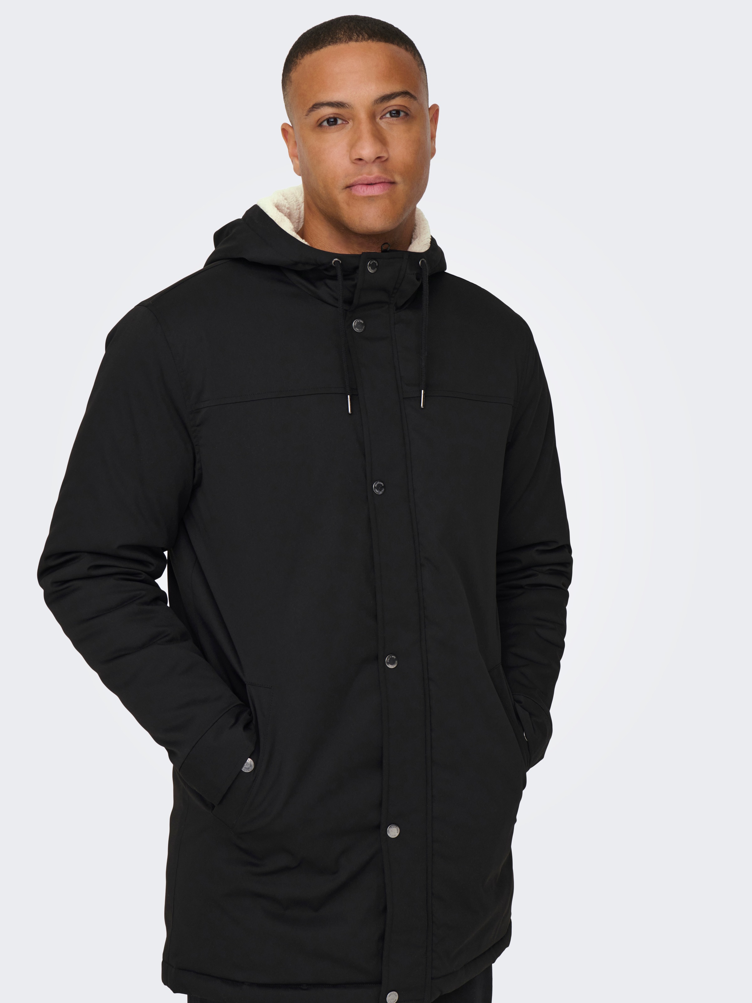 ONLY & SONS Parka "ONSALEXANDER LIFE PARKA OTW VD" mit Kapuze Polyester, re günstig online kaufen