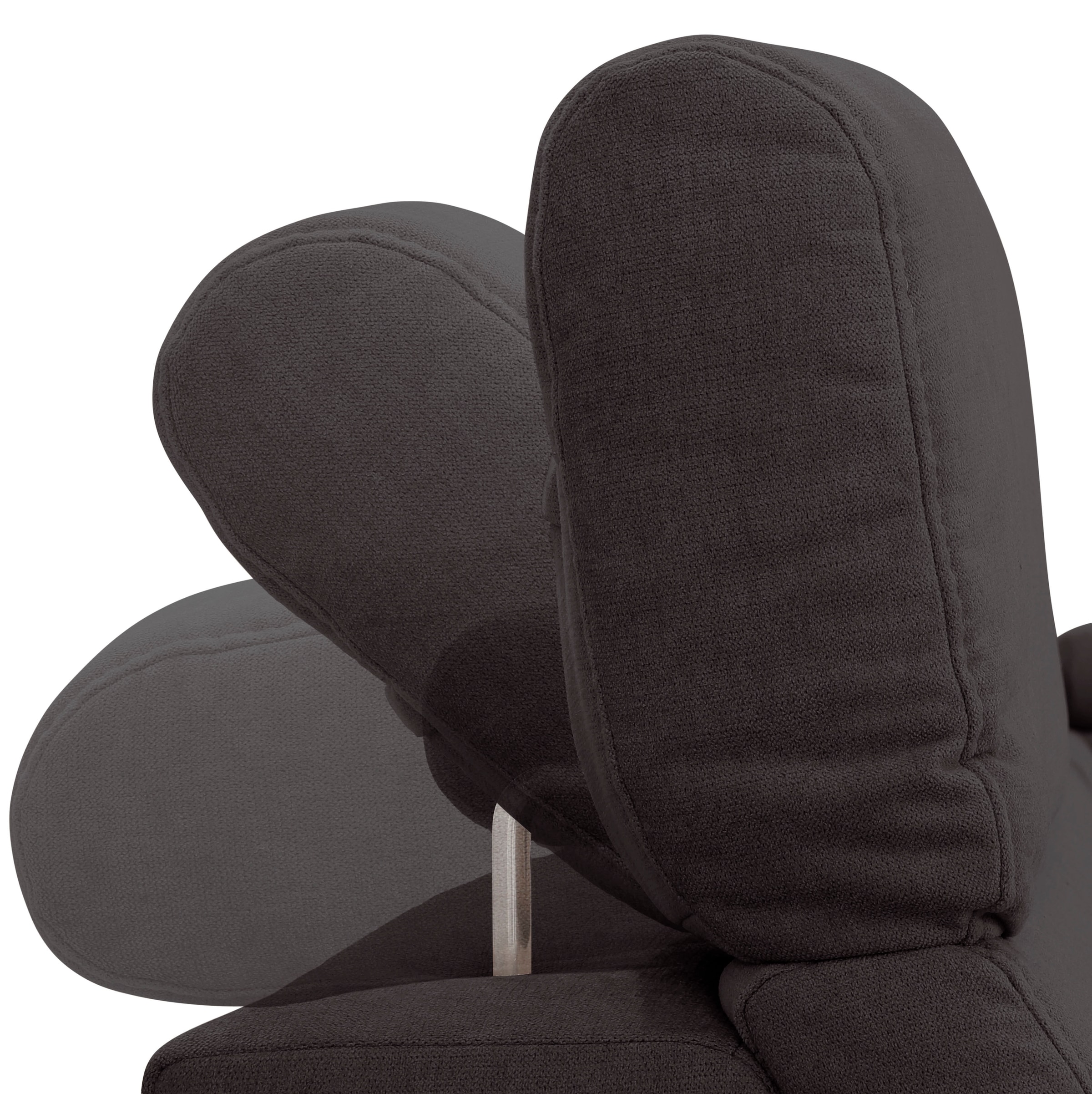 Home affaire Wohnlandschaft »Conville U-Form«, Kopfteilverstellung wahlweise mit Bettfunktion und Bettkasten
