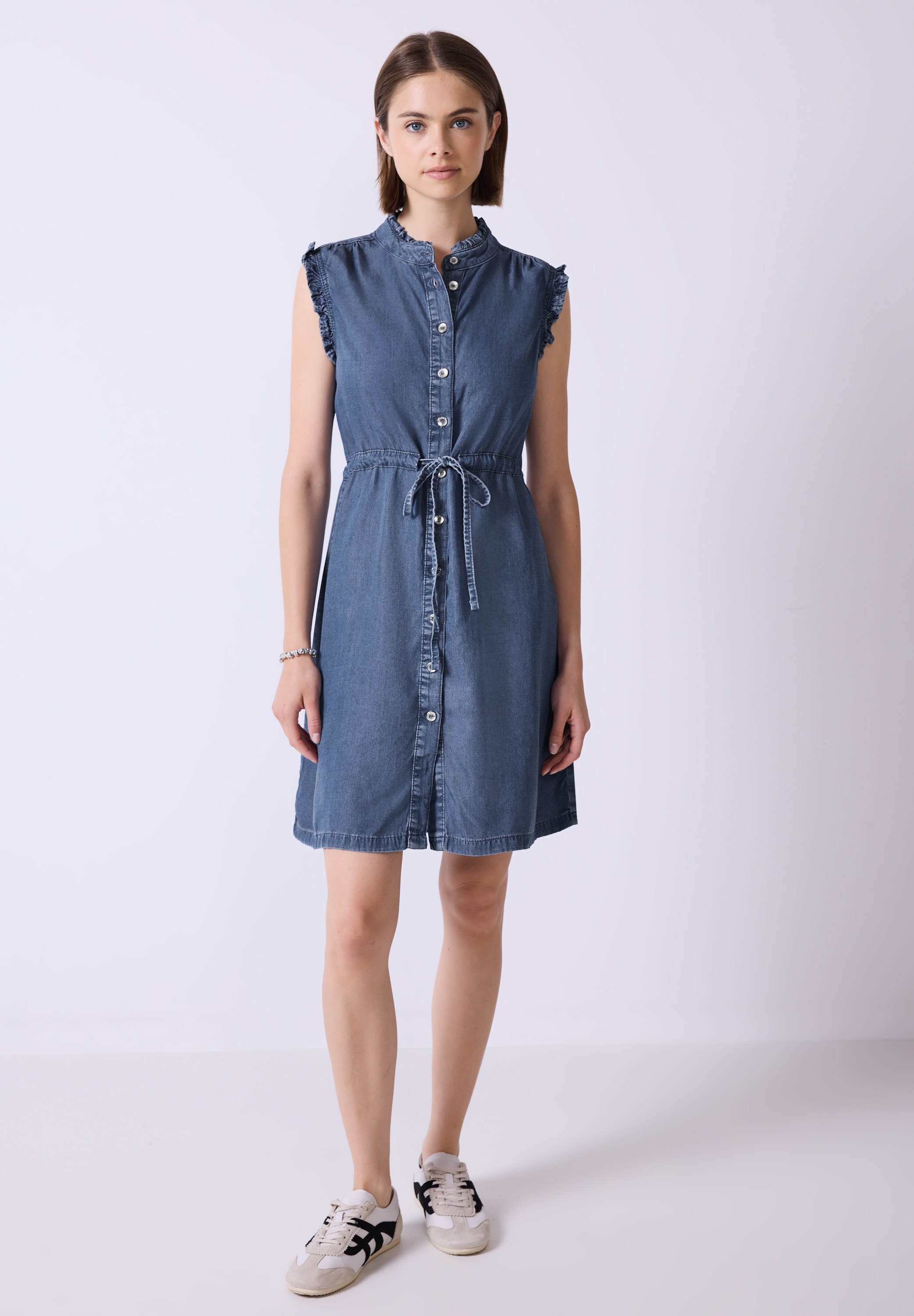 STREET ONE STUDIO Midikleid, aus Lyocell günstig online kaufen