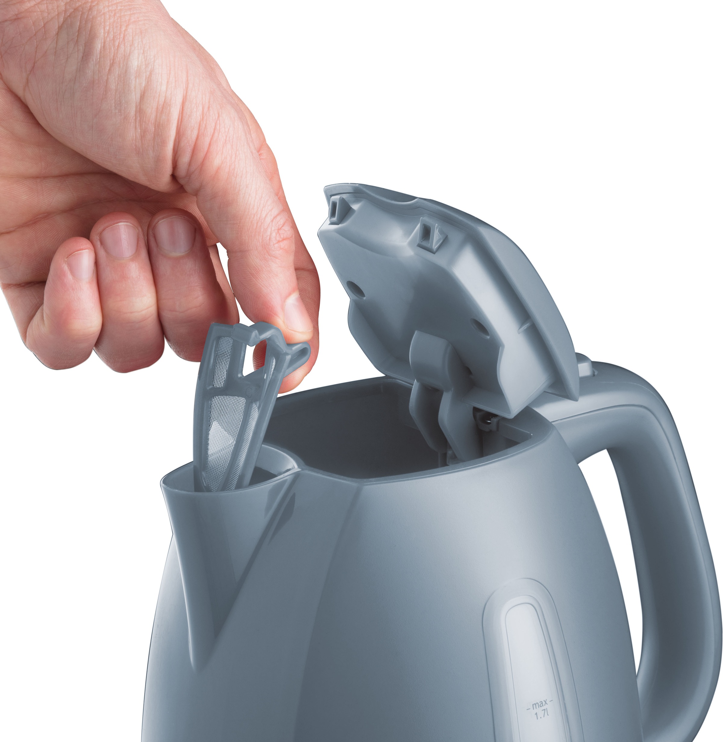 RUSSELL HOBBS Wasserkocher »Textures Grey 21274-70«, 1,7 l, 2400 W