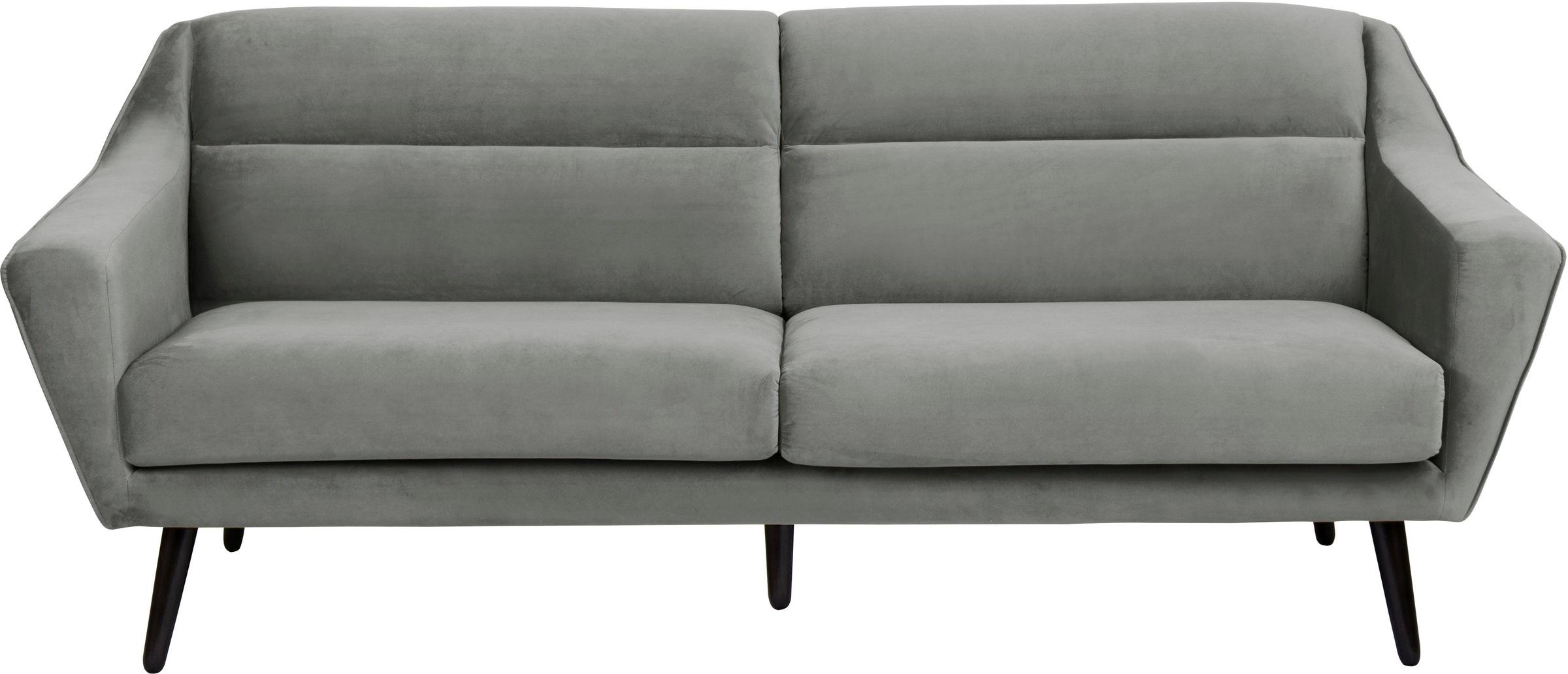 OTTO home 3-Sitzer "Bille" mit Naht im Rückenkissen und Eiche-Beinen, Desig günstig online kaufen