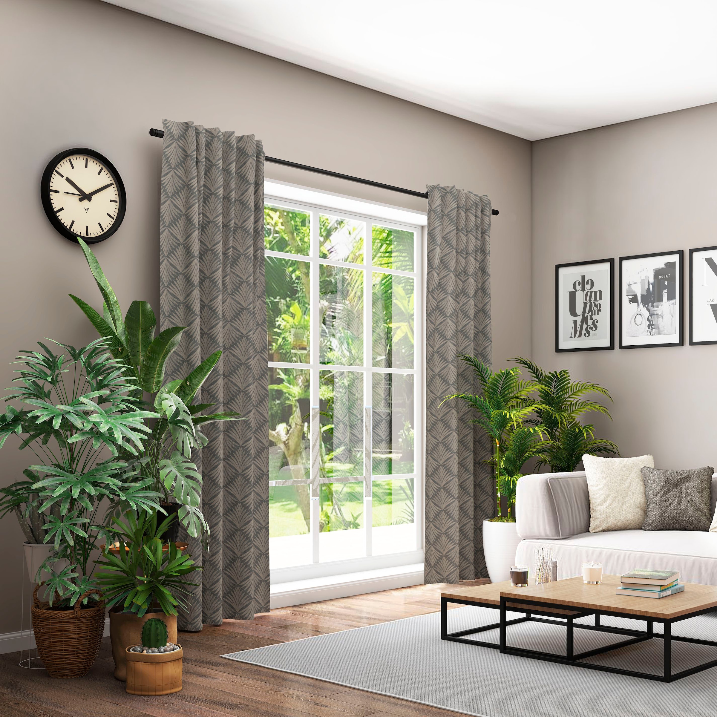 Neutex for you! Vorhang »Como«, (1 St.), moderne Klassik