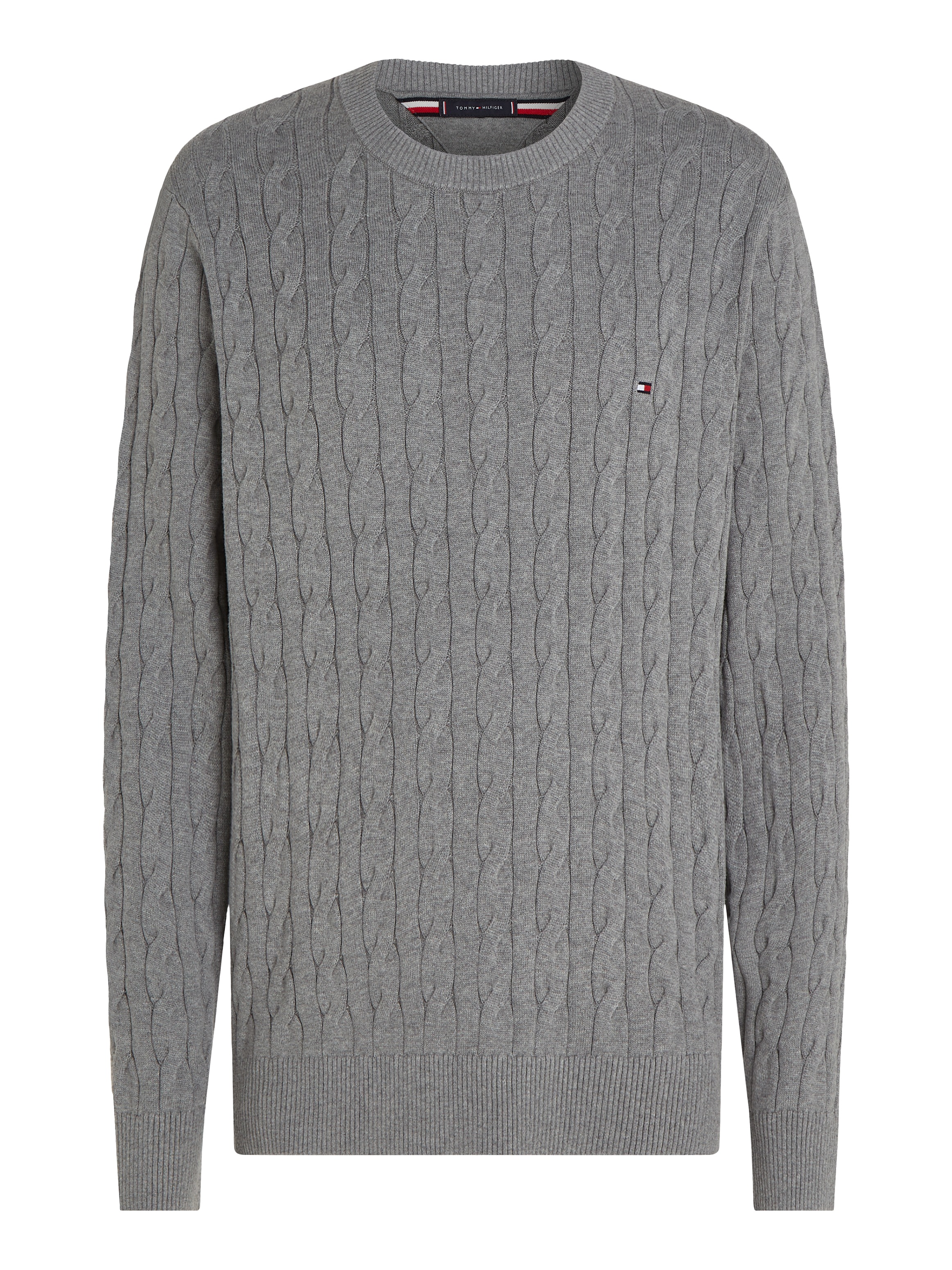 Tommy Hilfiger Strickpullover »CLASSIC CABLE CREW NECK«