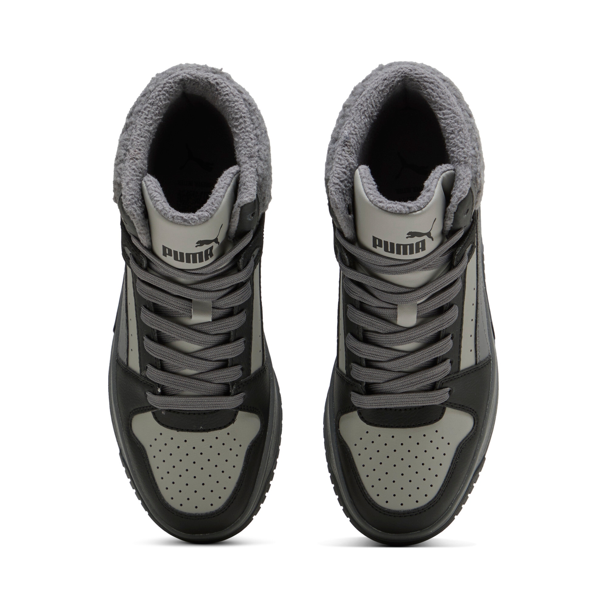 PUMA Sneakerboots »REBOUND SLAM MID COZY JR«  Winterschuhe, Schnürboots, Sneaker