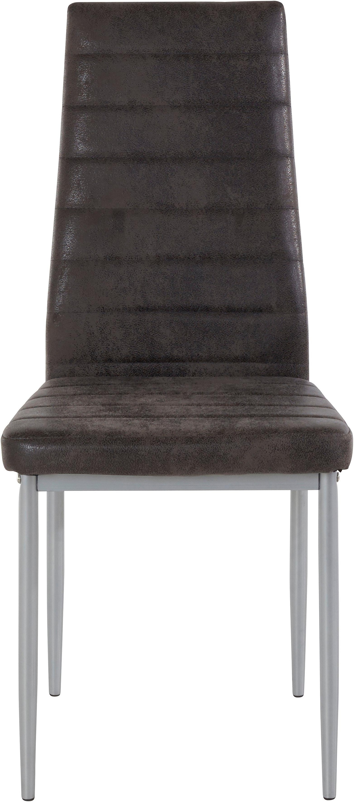 INOSIGN Esszimmerstuhl "Kate" (Set) 4 Stk. Microfaser Bezug in Microfaser V günstig online kaufen