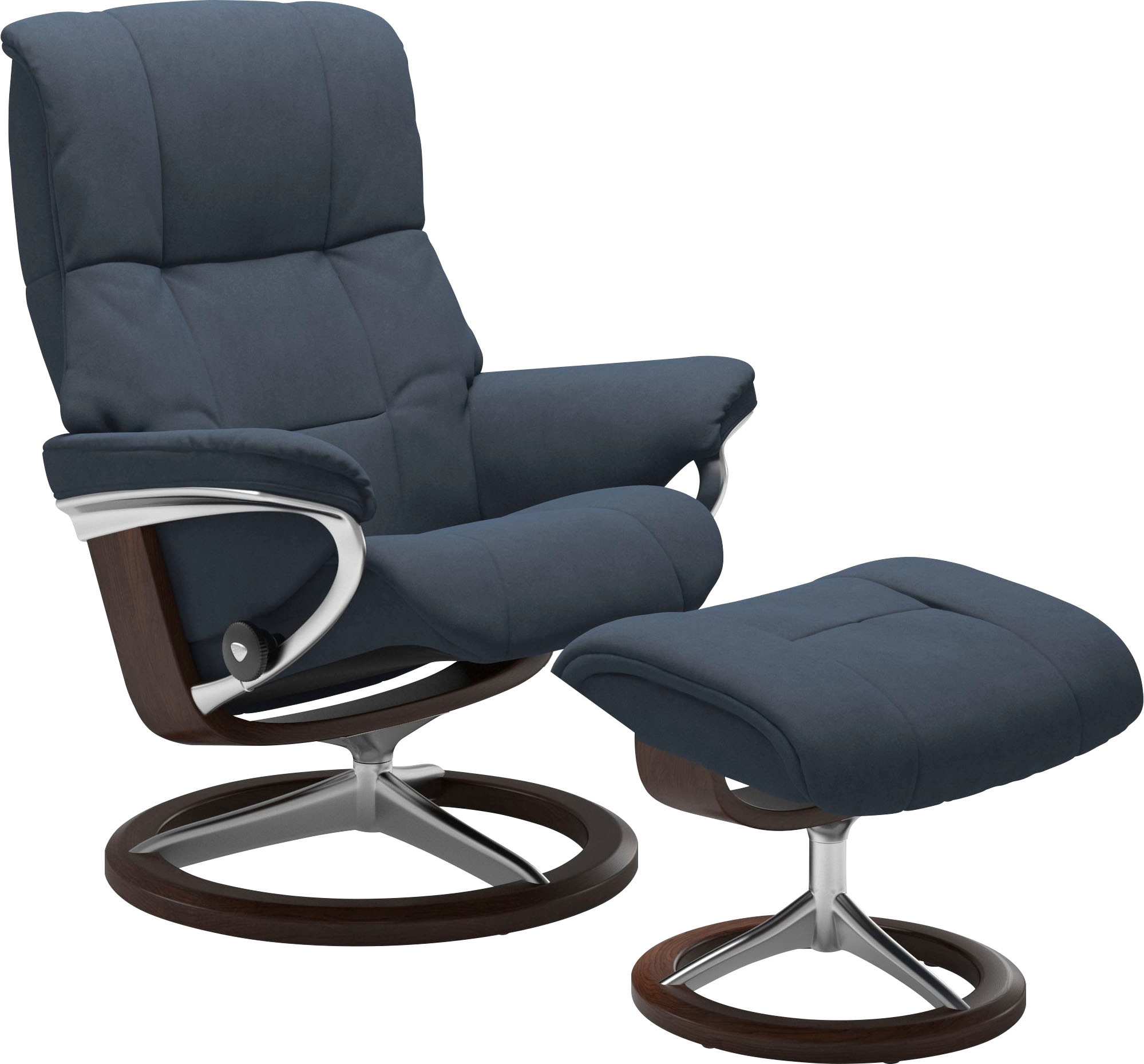 Stressless Fußhocker "Mayfair" mit Signature Base, Gestell Braun