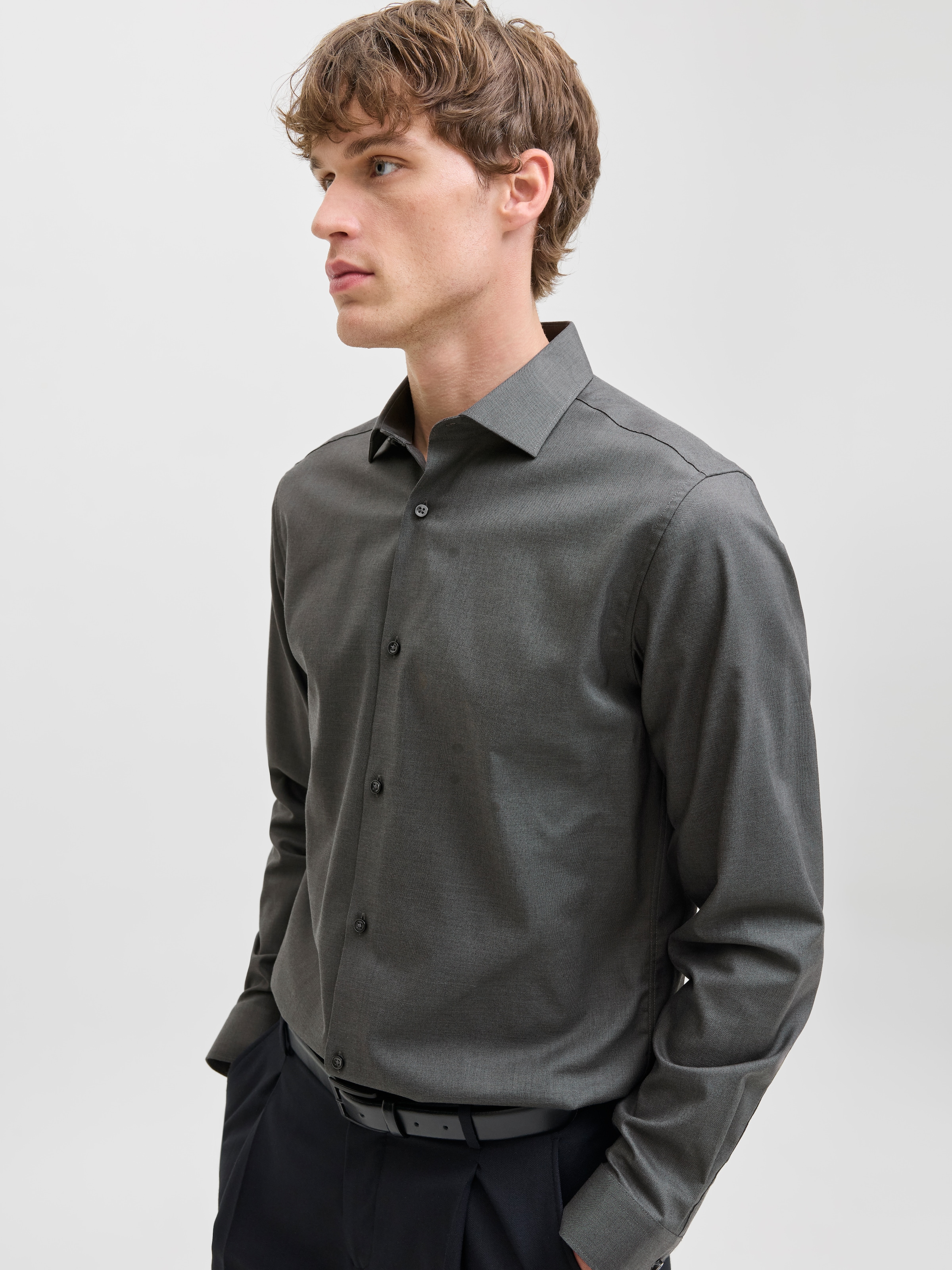 Jack & Jones Langarmhemd »JPRBLAPARKER SHIRT L/S«, mit Hemdkragen
