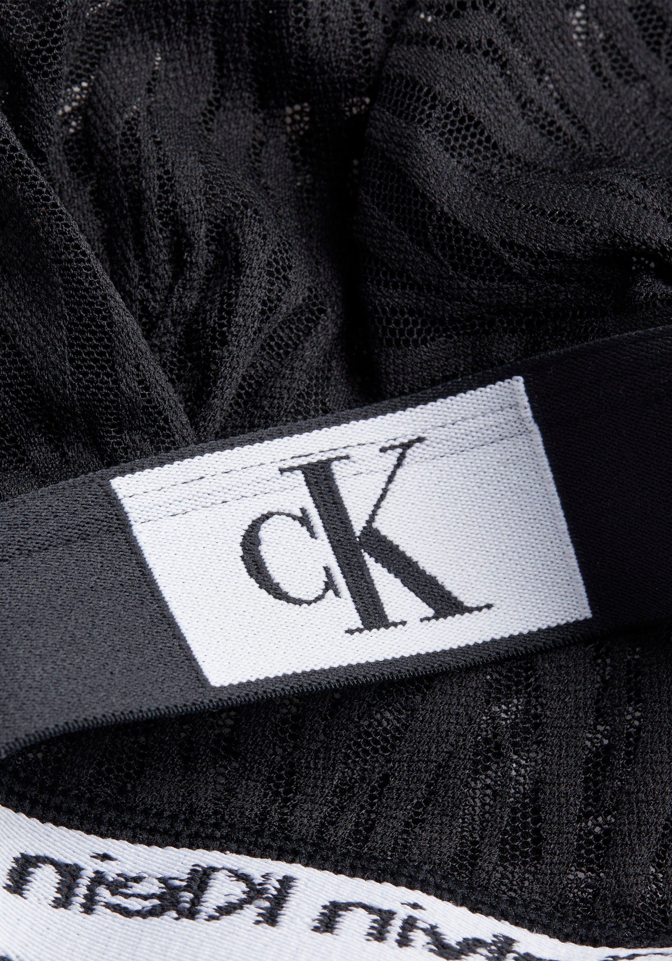 Calvin Klein Underwear Triangel BH in Schwarz