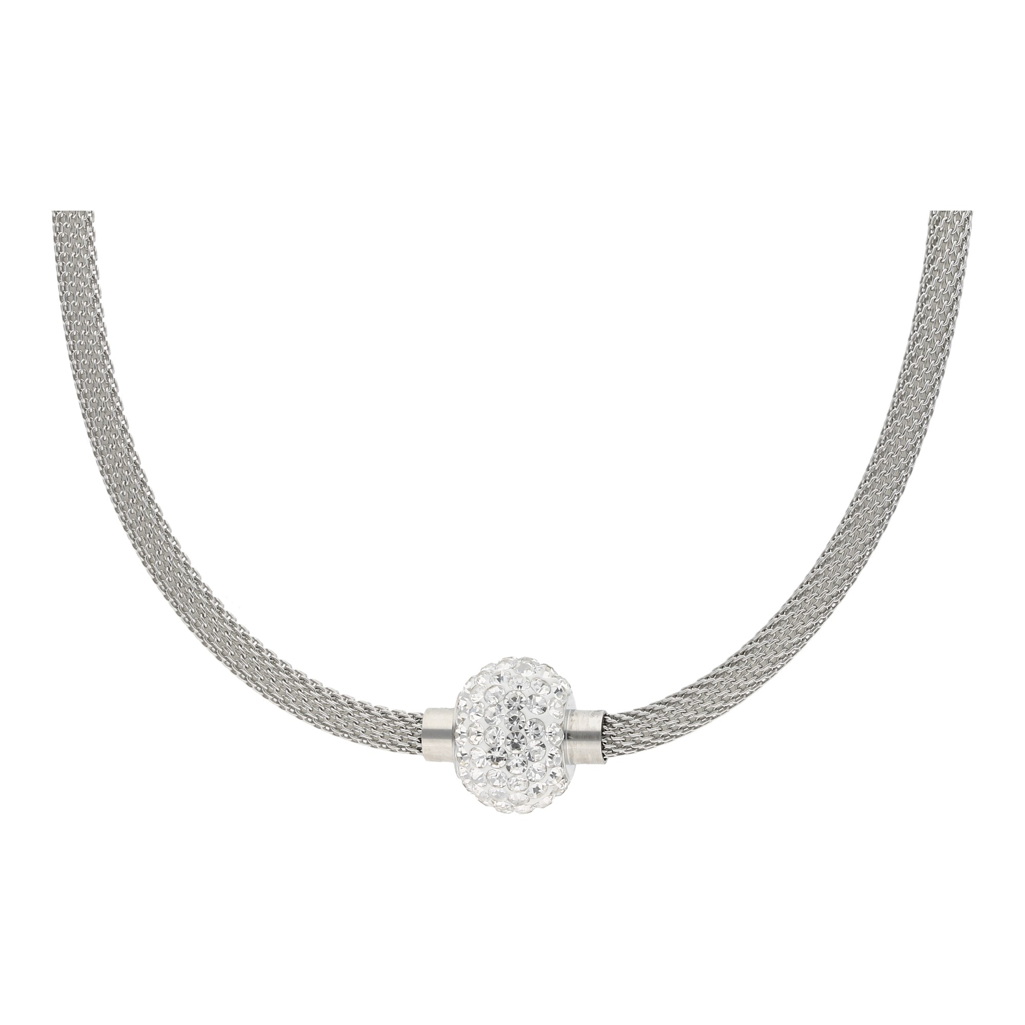 Jacques Charrel Collier »Kette mit Magnetverschluss, Edelstahl«