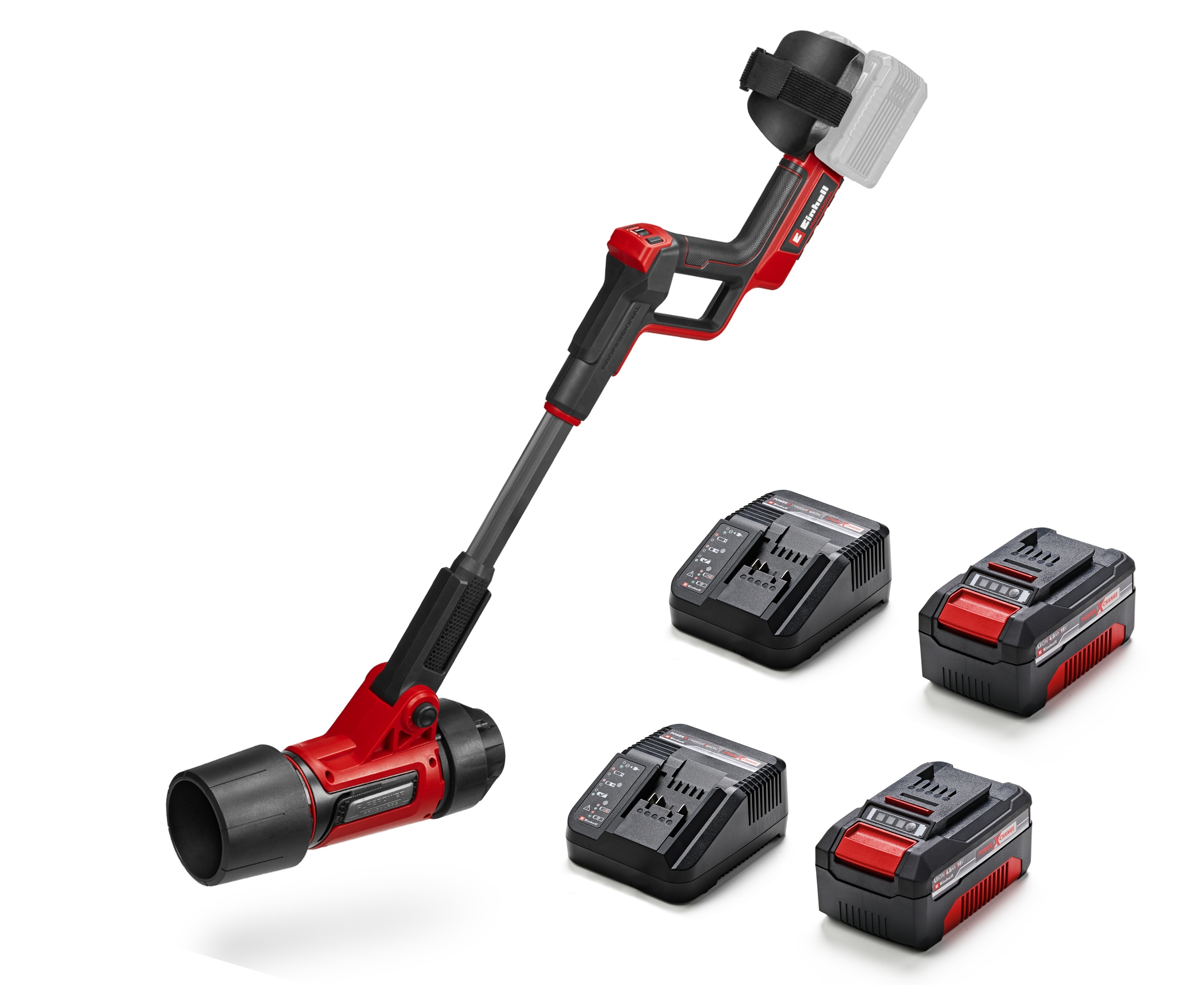Einhell Akku-Laubbläser "PROFESSIONAL GP-LB 36/270 Li E (2x4,0 Ah)" mit Bla günstig online kaufen
