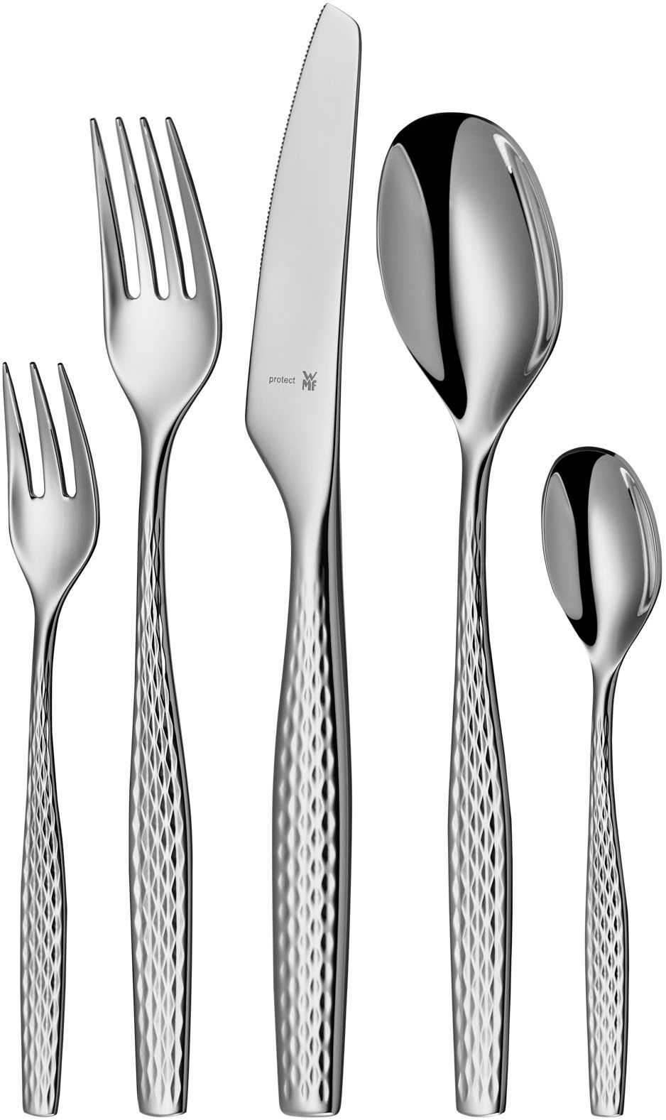 WMF Besteck-Set »Sentic«, (Set, 30 tlg.), ergonomisch, Cromargan protect