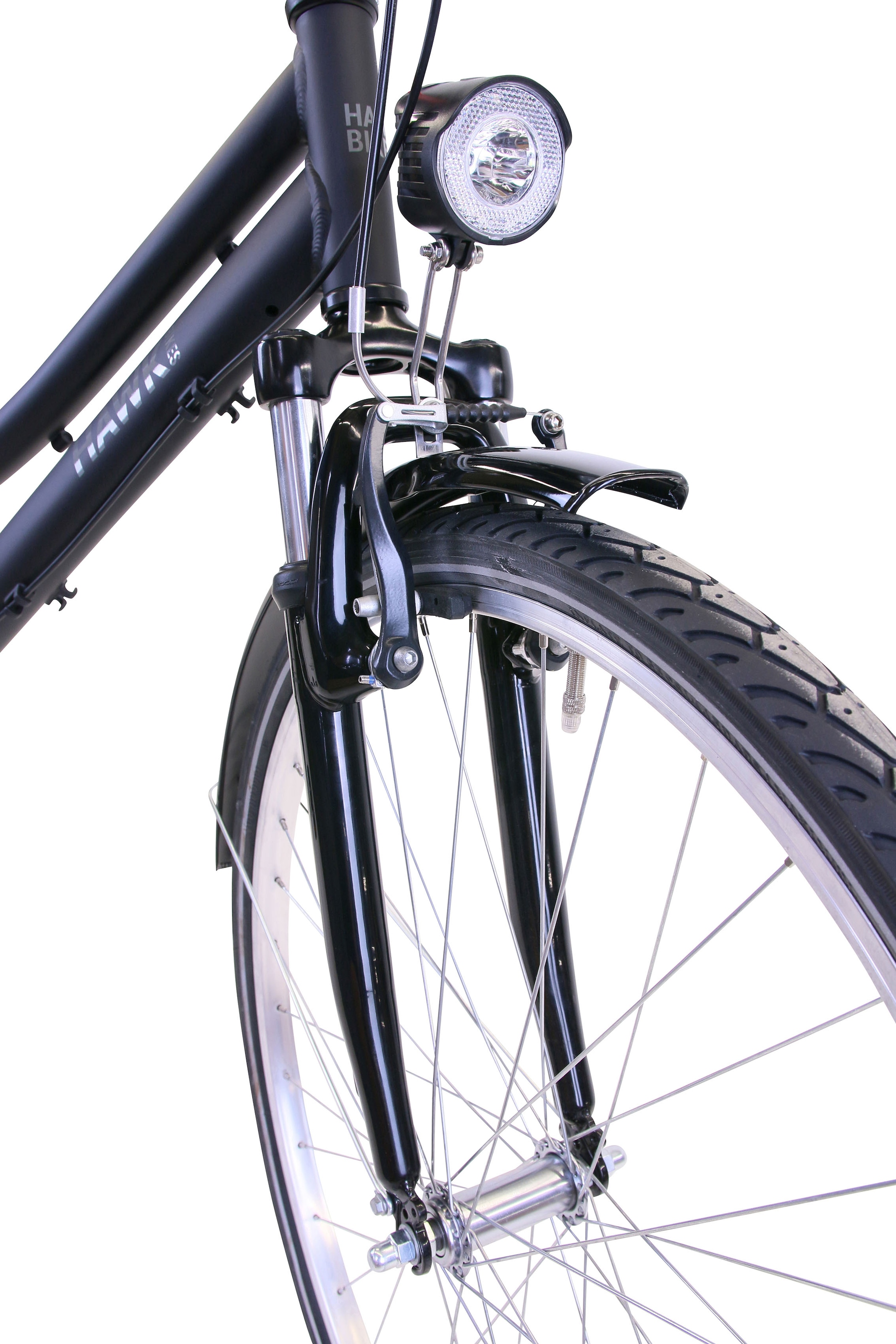HAWK Bikes Cityrad »HAWK Citytrek Lady Premium«, 3 Gang, Shimano, Nexus 3-Gang Schaltwerk, für Damen und Herren