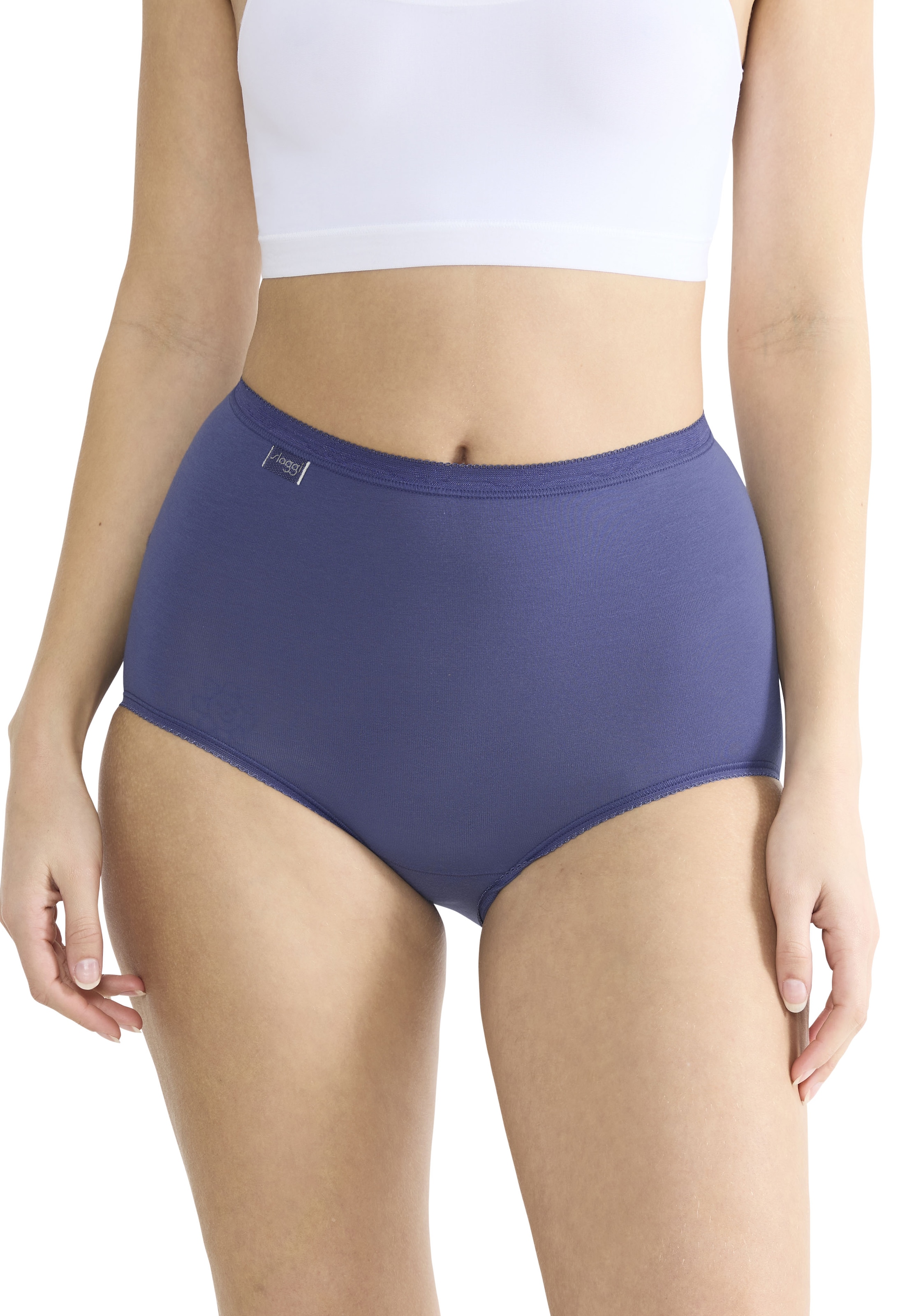 sloggi Slip »Basic+ Maxi C3P«, (3er Pack), perfekter Sitz, weiche Nähte
