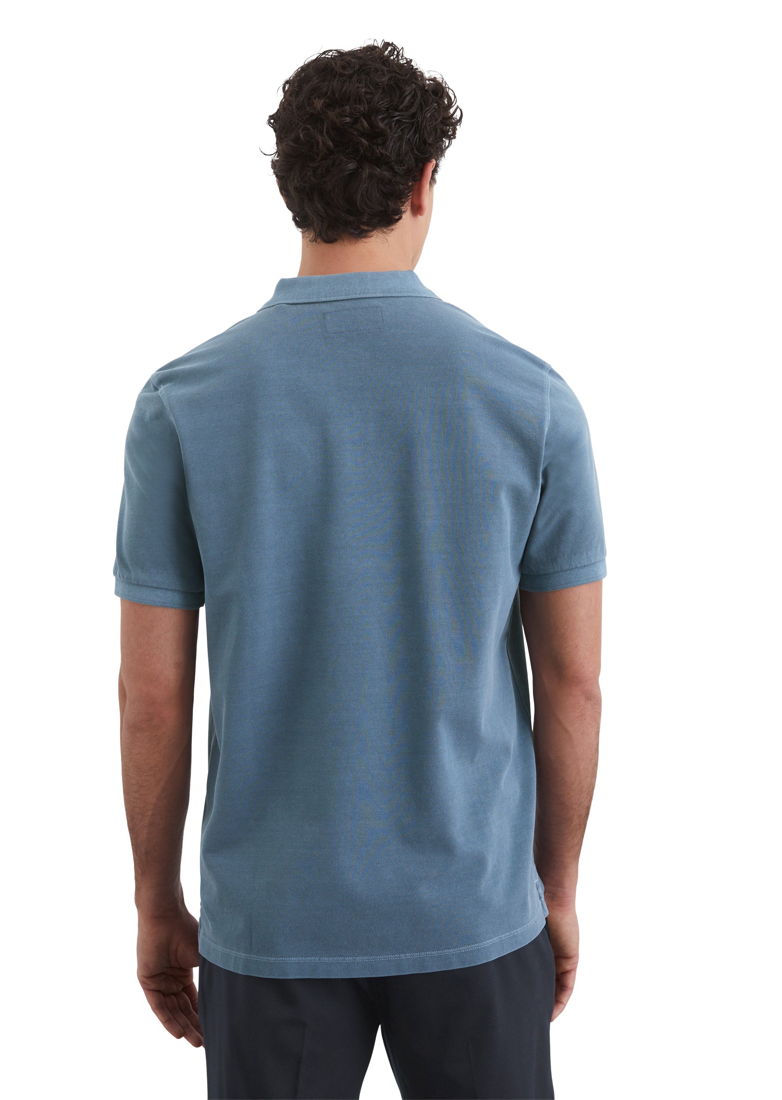 Marc O'Polo Poloshirt, (MOP casual men POLOshirt), aus Pique