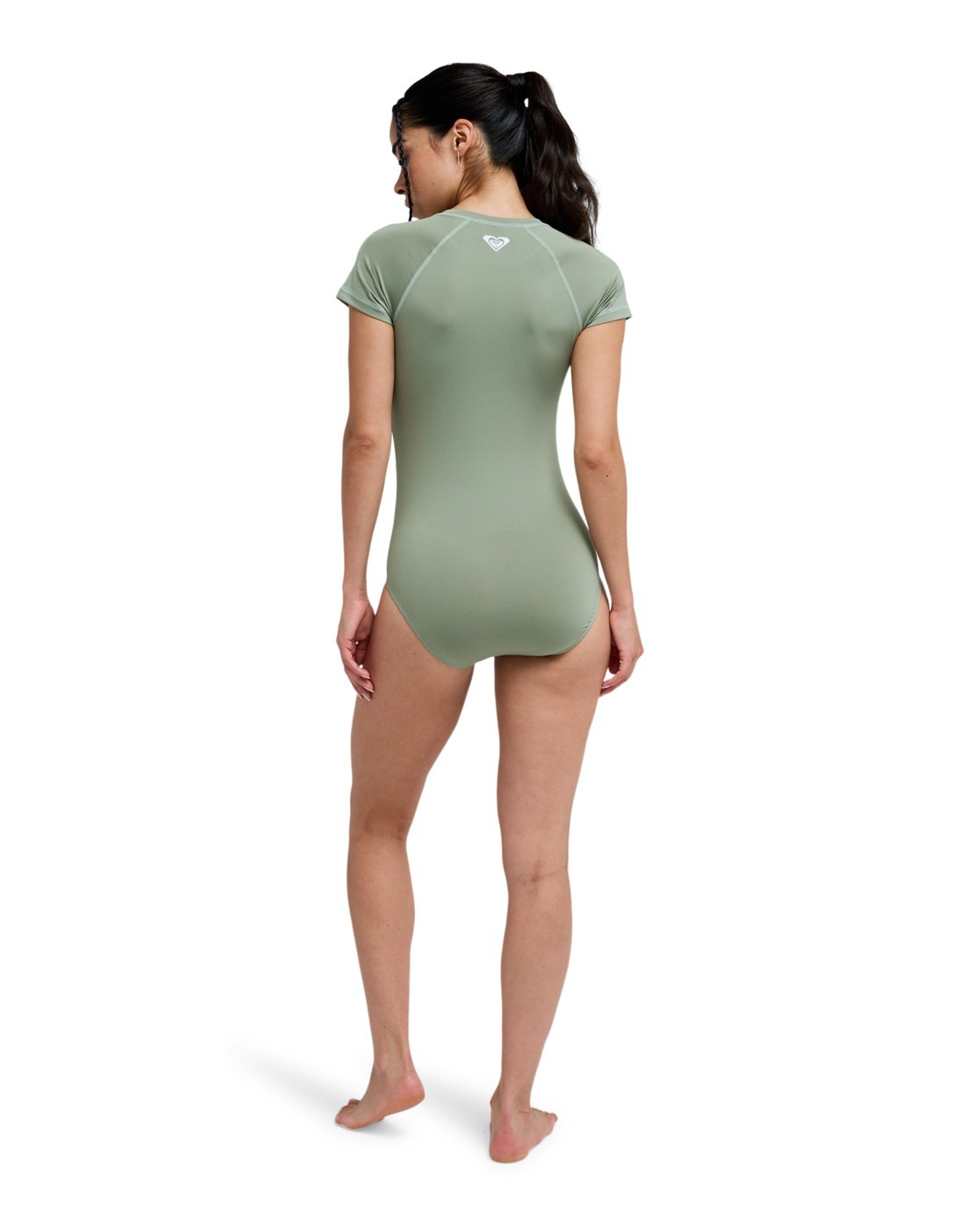 Roxy Essentials Swimsuit Green XXL 3