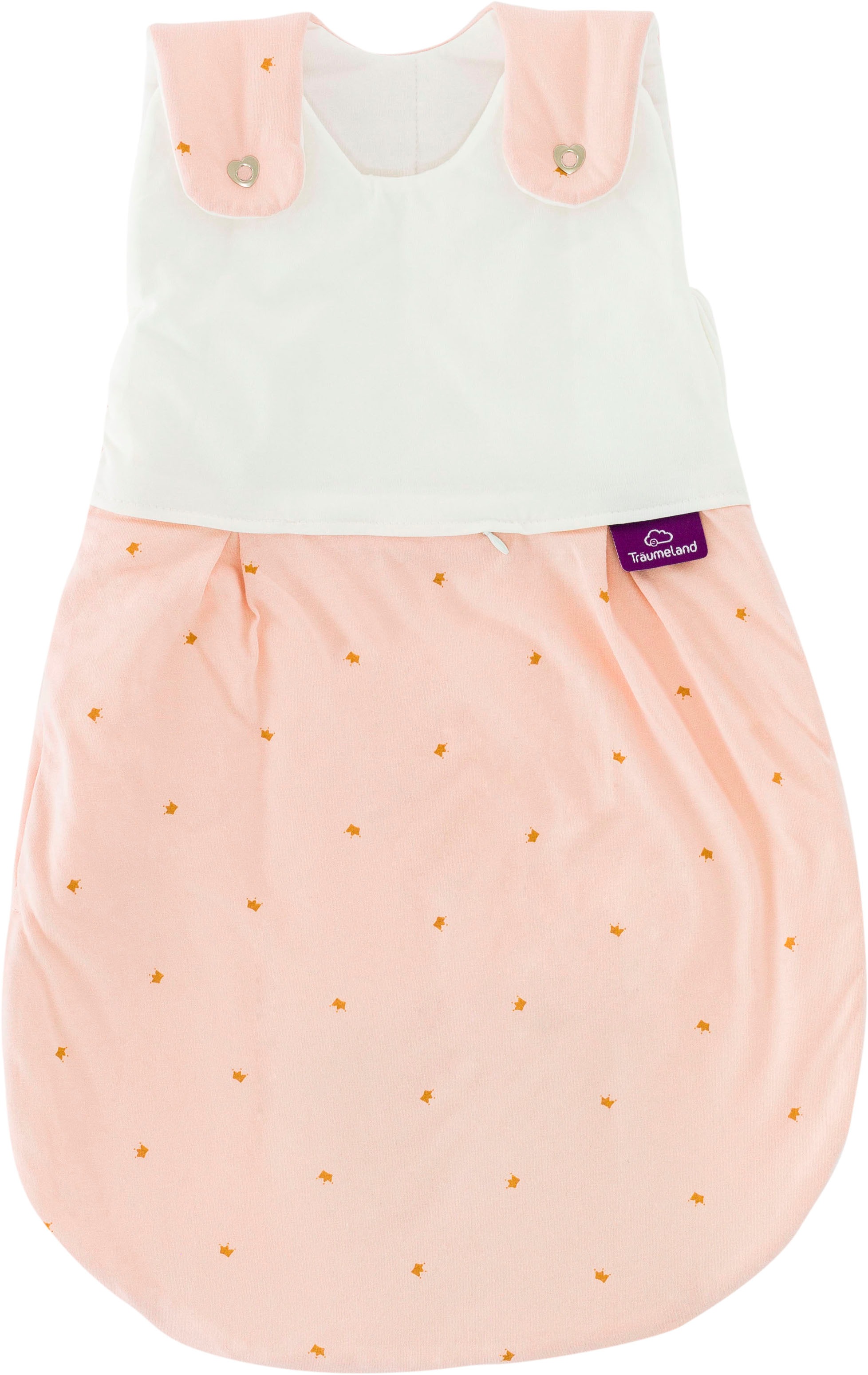 Träumeland Babyschlafsack "Außenschlafsack LIEBMICH, Design Märchengold" günstig online kaufen