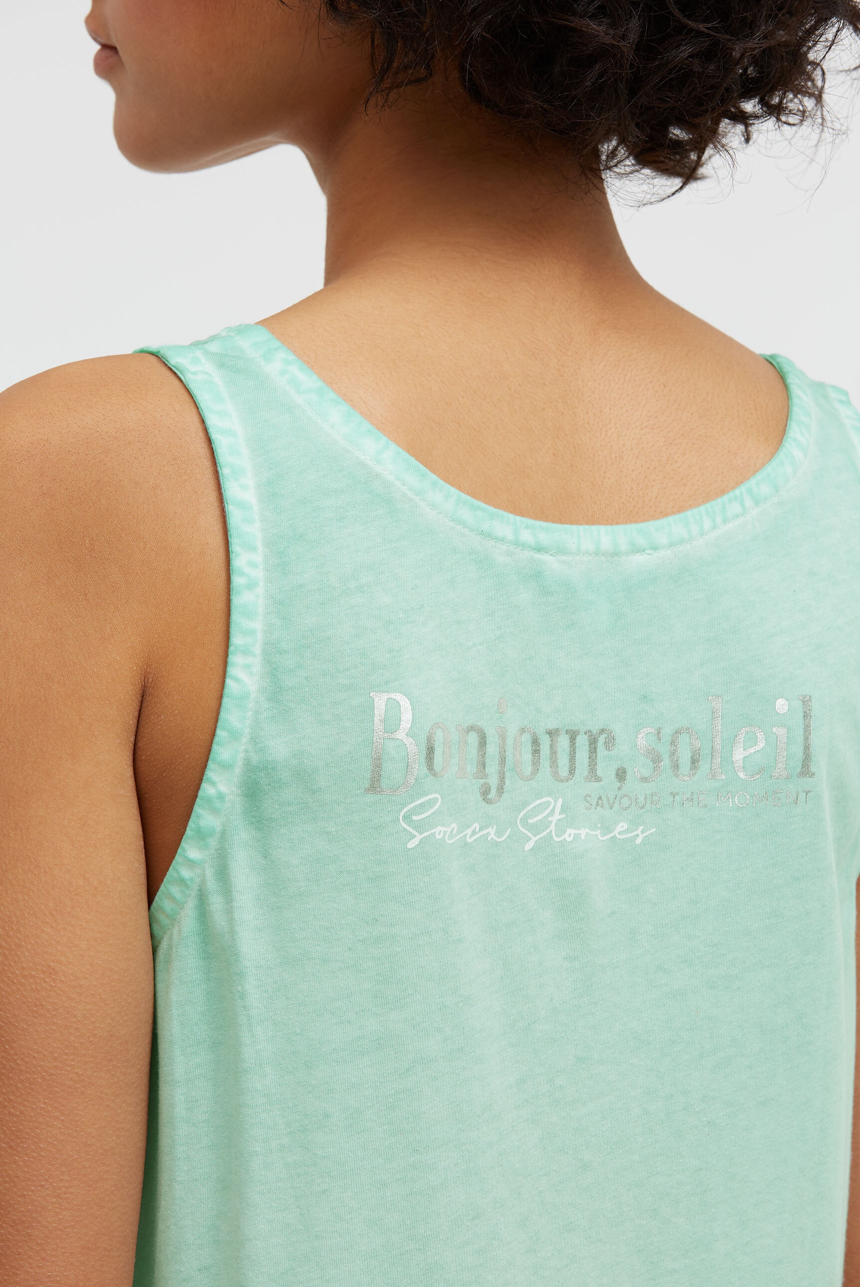 SOCCX Tanktop mit Baumwolle