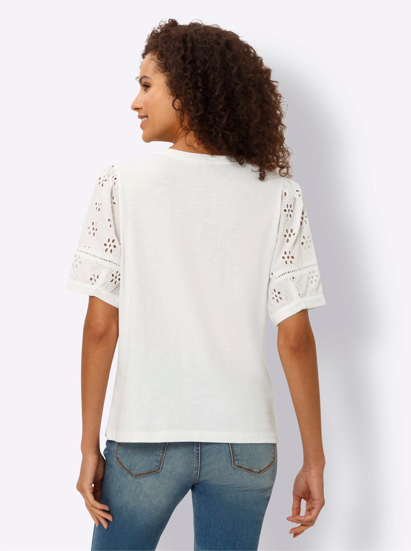 heine Spitzenshirt »Blusenshirt«, (1 tlg.)