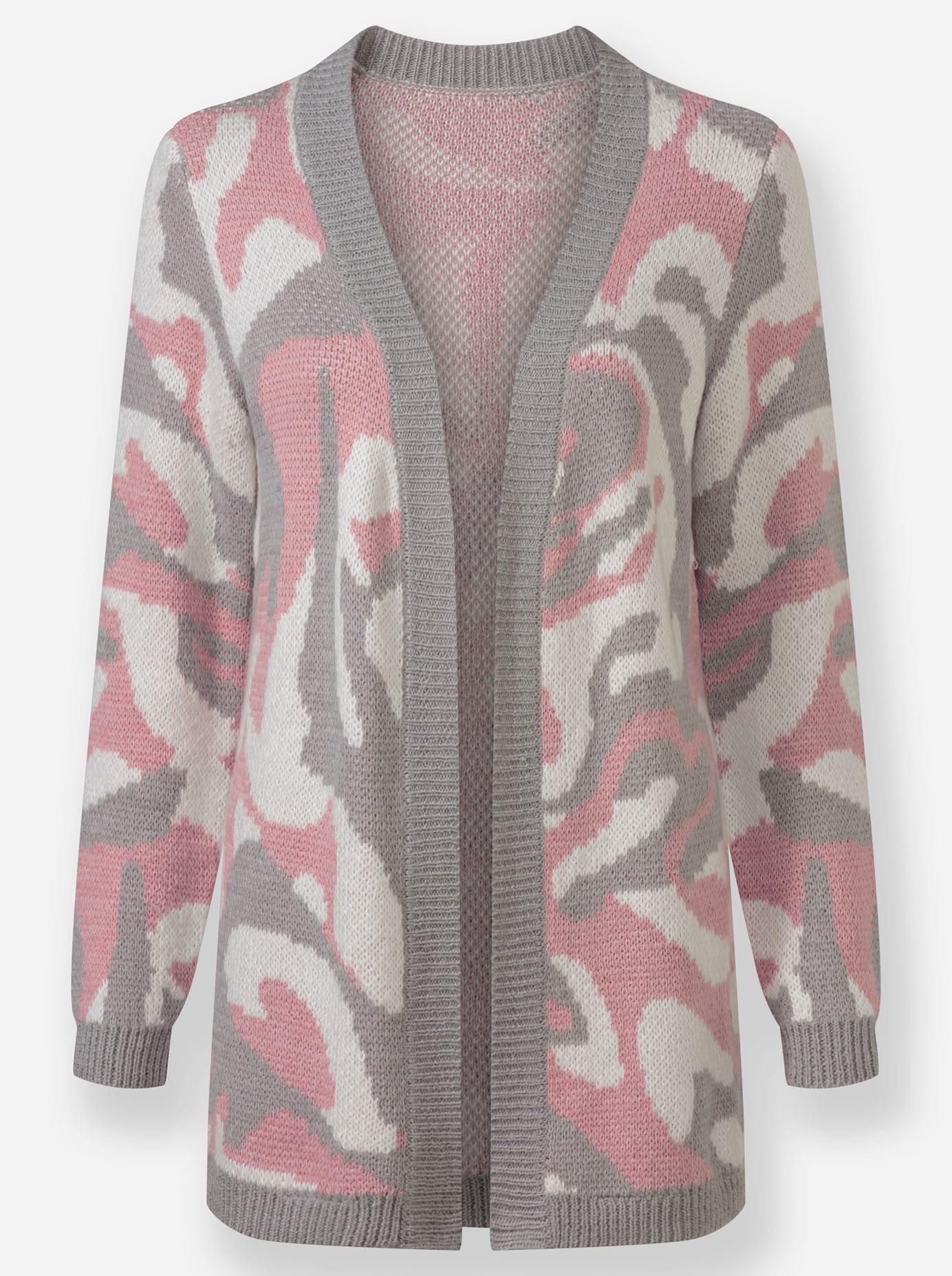 Inspirationen Jacquardstrickjacke