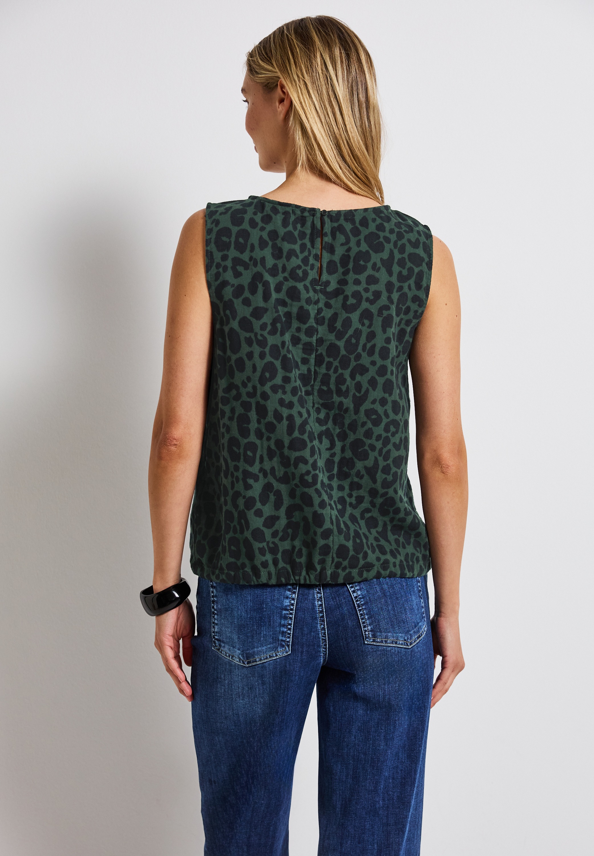STREET ONE Blusentop, im Leo Design günstig online kaufen