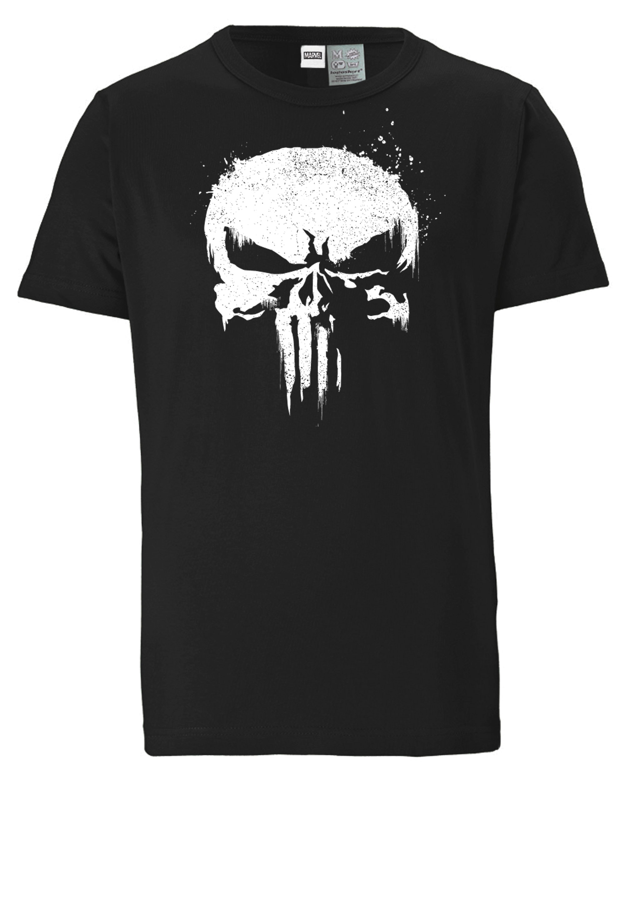 LOGOSHIRT T-Shirt »Marvel - Punisher TV Skull«, mit lizenziertem Print ▷  bestellen | BAUR