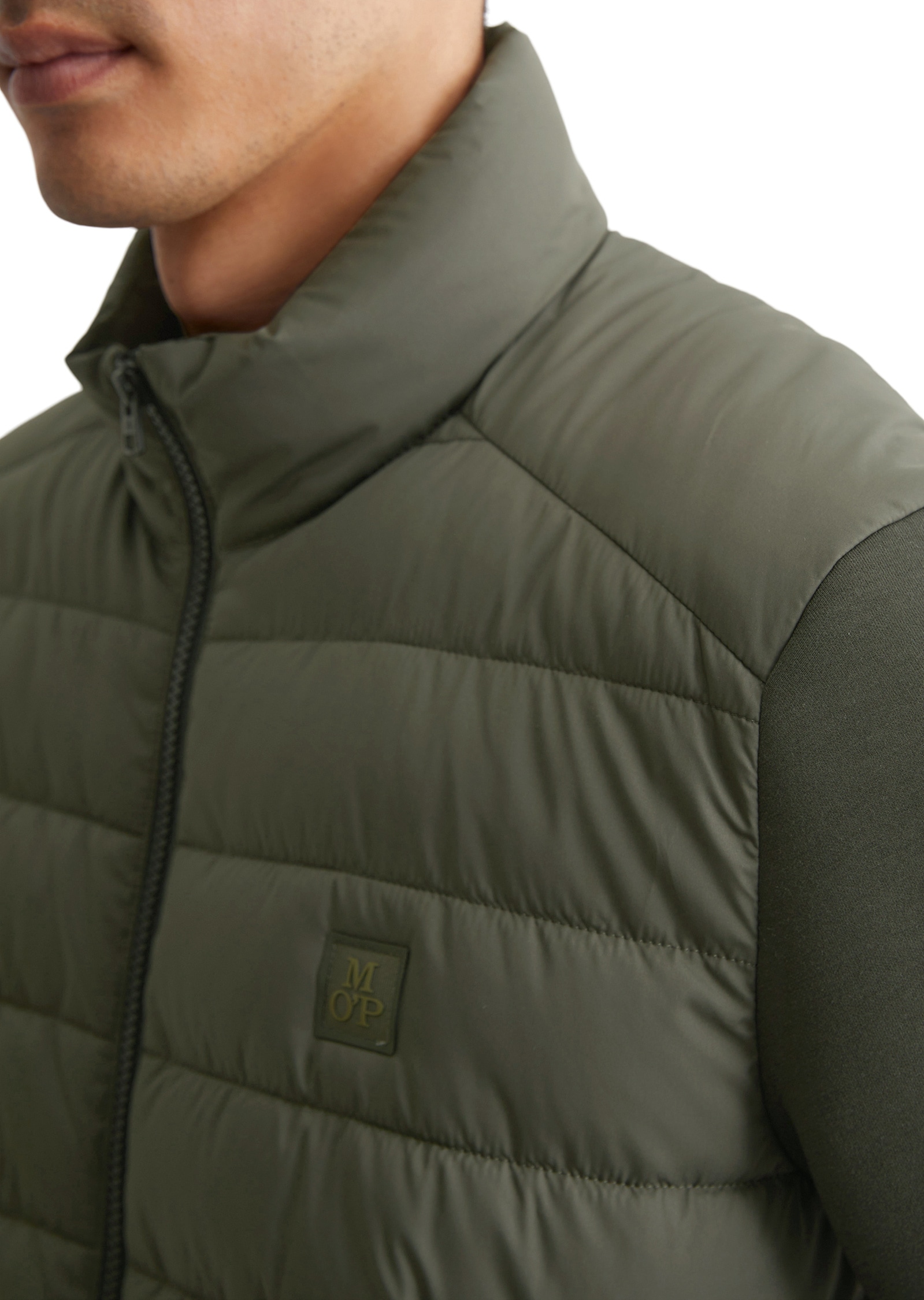 Marc O'Polo Outdoorjacke »mit weichen Scuba-Ärmeln«