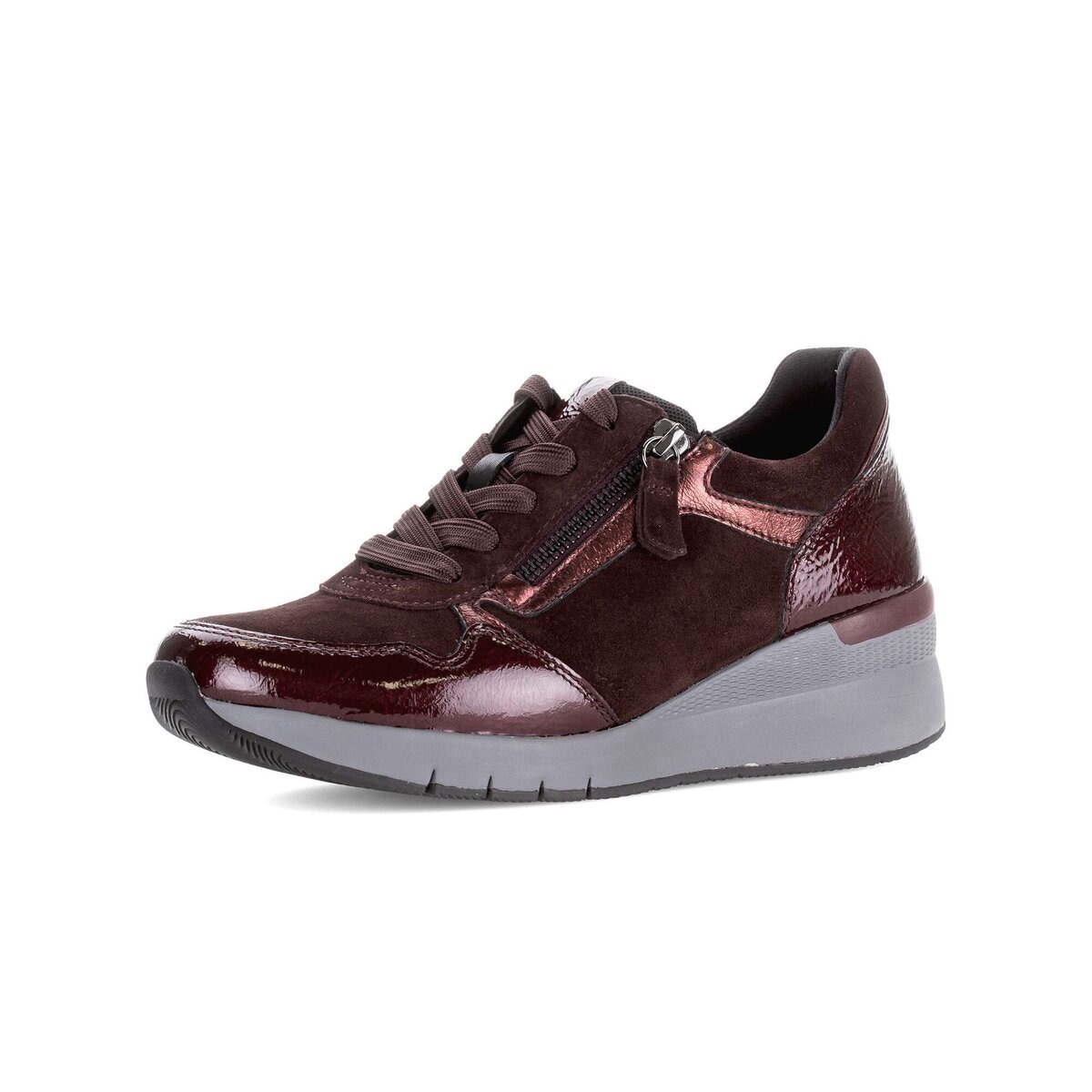 Gabor Sneaker "Sneaker low Materialmix Leder" günstig online kaufen