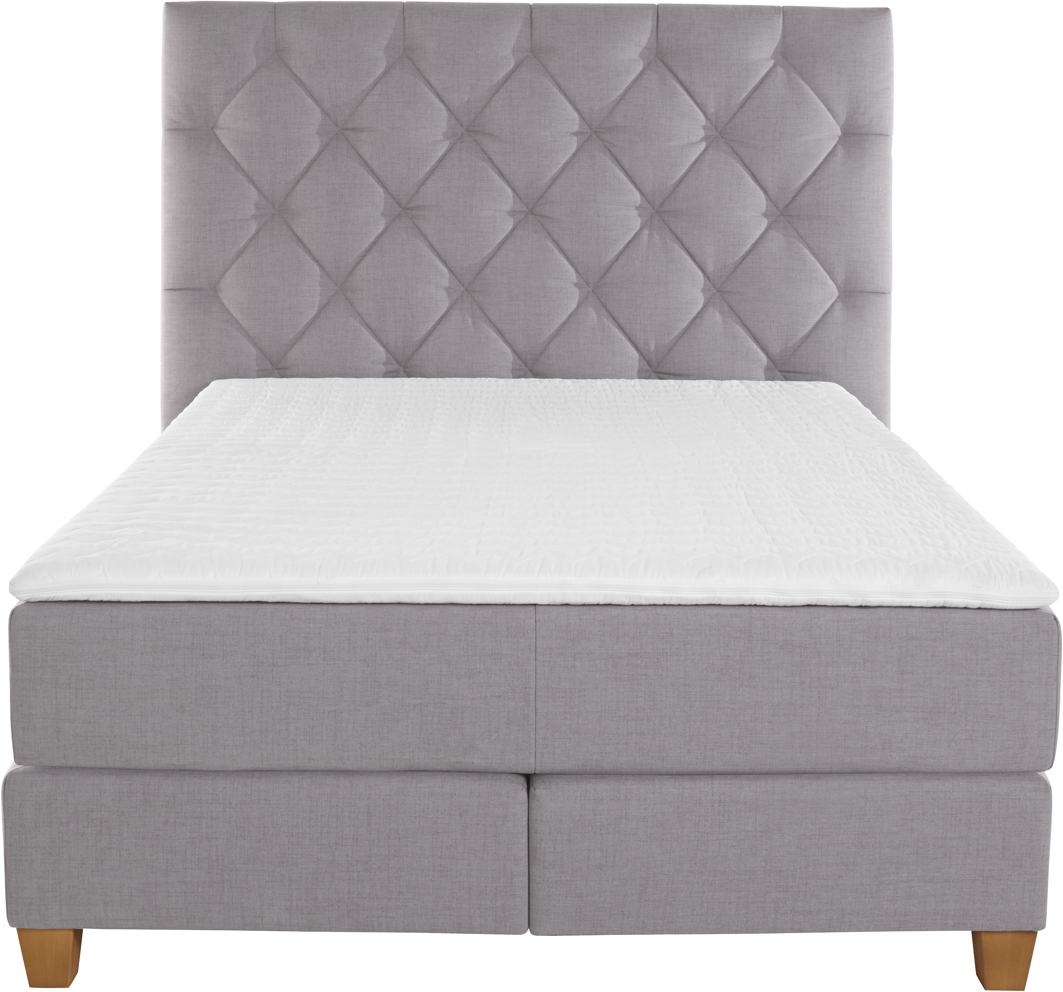 Thumbnail - Guido Maria Kretschmer Home&Living Boxspringbett "Harmones hoch", in 3 Breiten, Härtegrad auch im Mix mit je 1 Matratze ...
