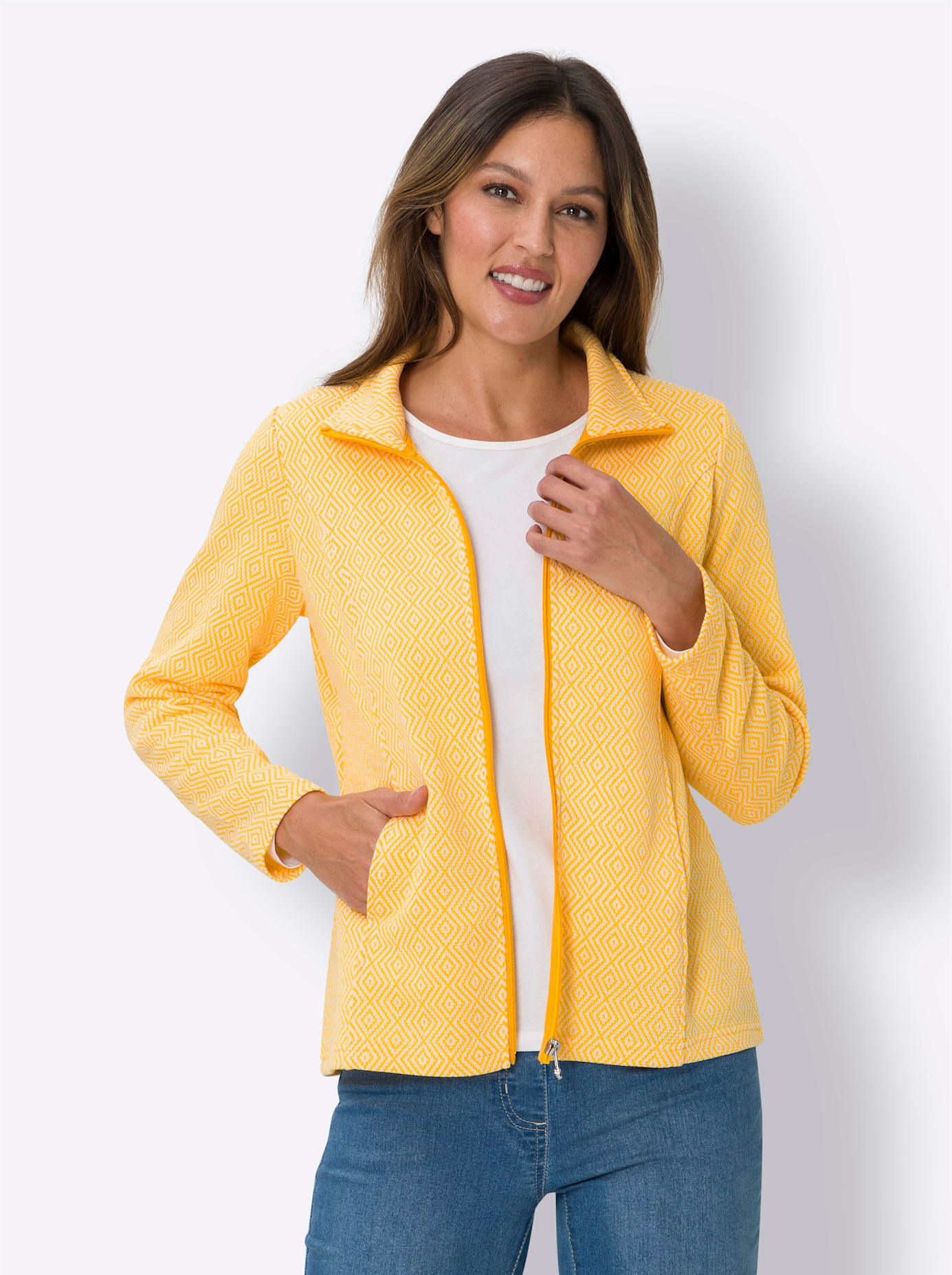 Classic Basics Strickfleecejacke