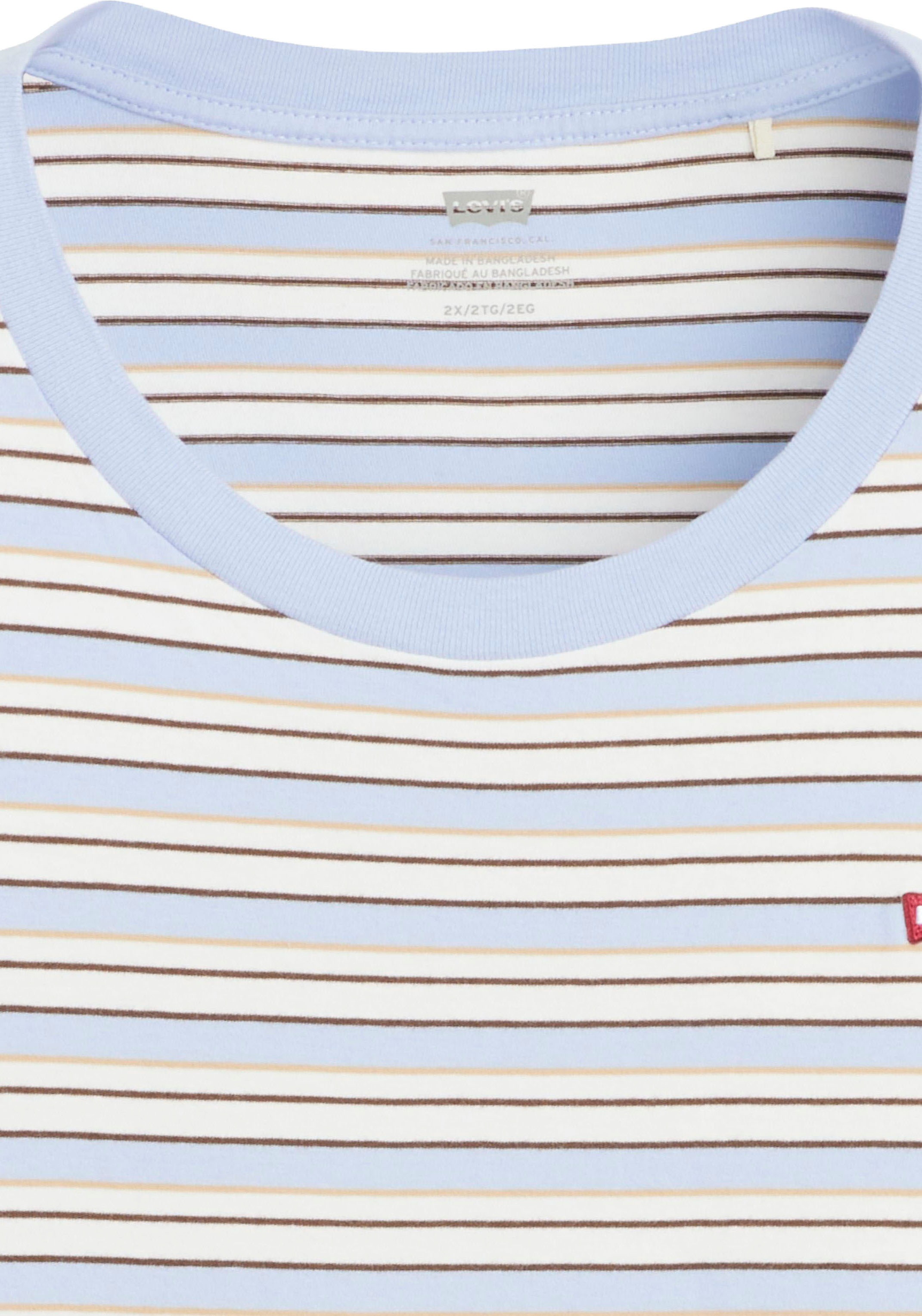 Levis Plus T-Shirt "PL THE PERFECT" im Streifendesign günstig online kaufen