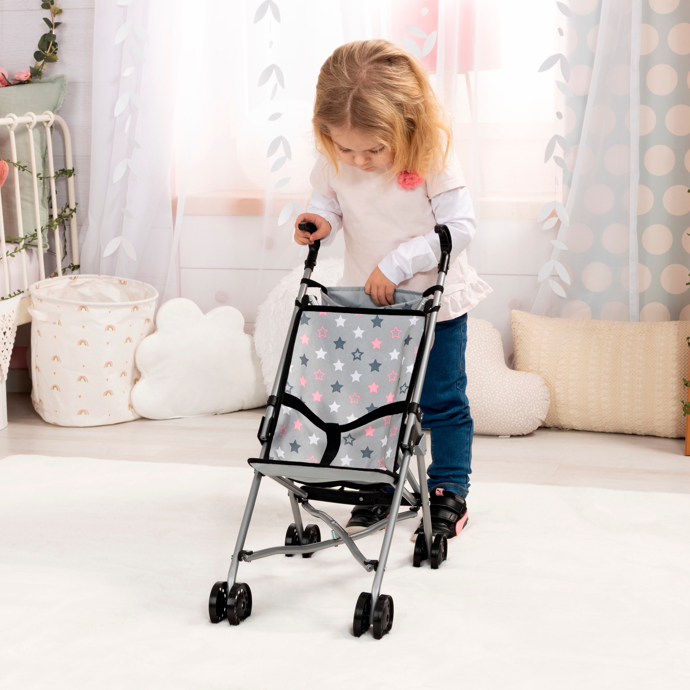 Bayer Puppenbuggy, mit Tasche