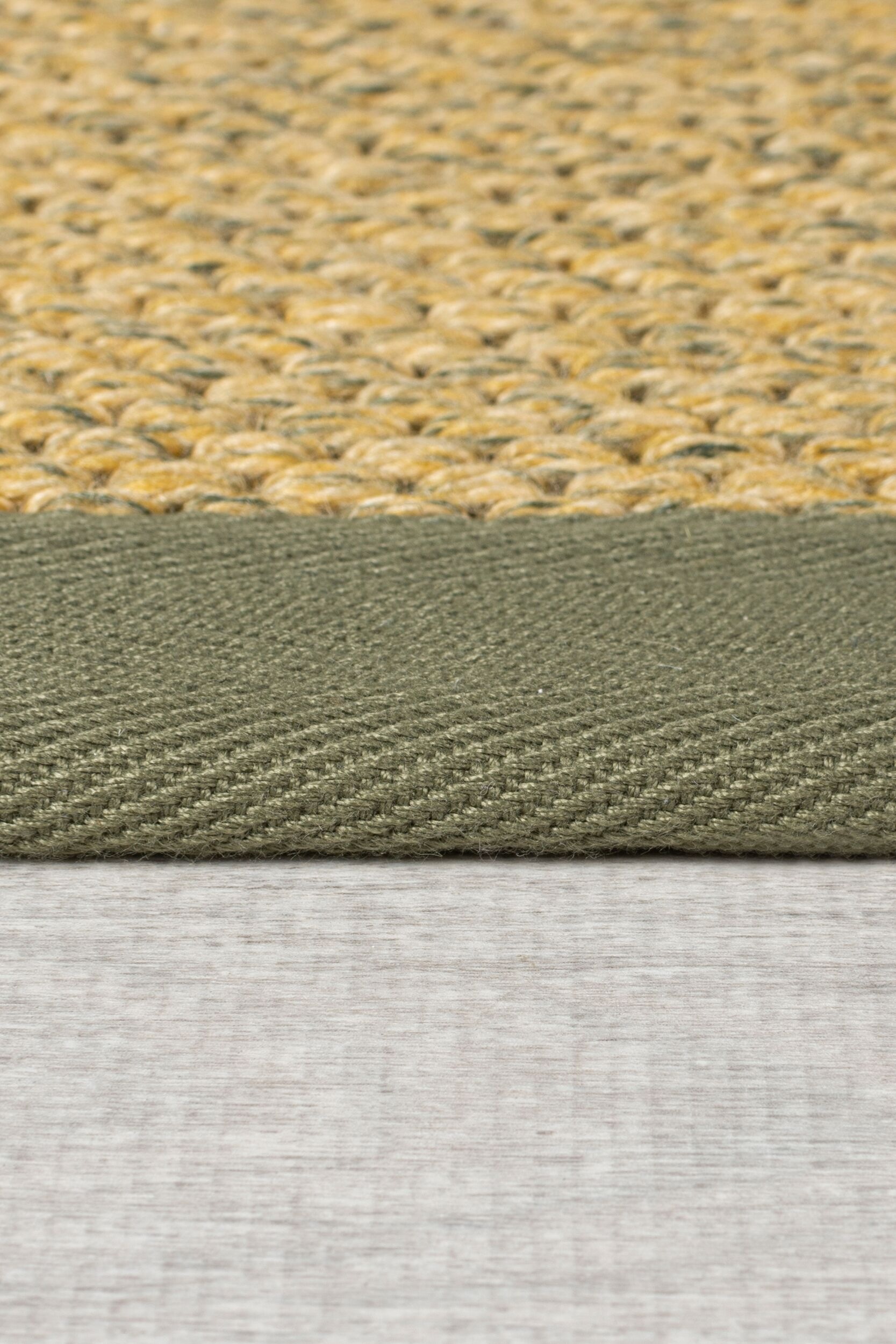 FLAIR RUGS Teppich »Sisal Look«, rechteckig, 6 mm Höhe, Sisal Look Border Indoor Outdoor Bodenläufer Teppich